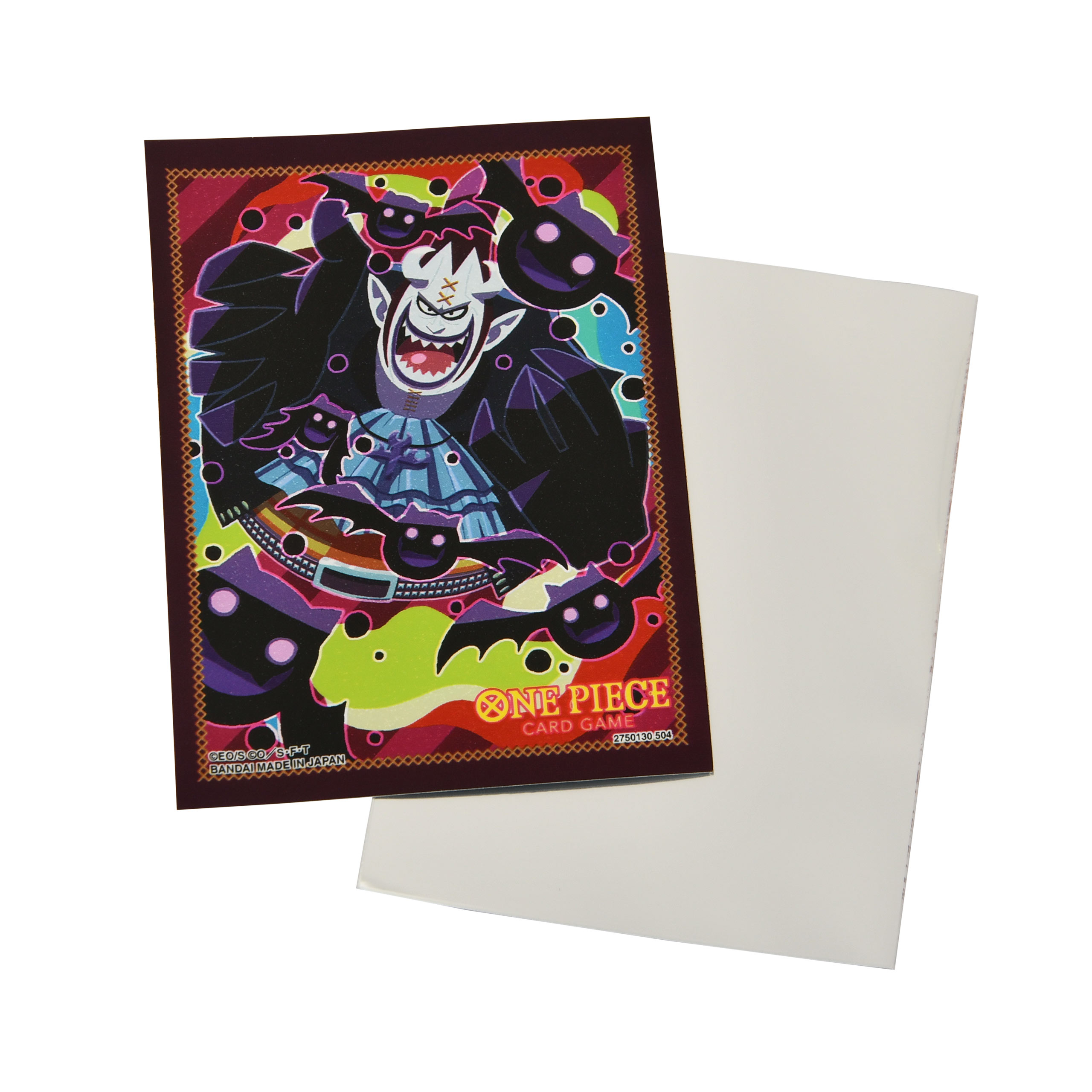 Juego de Cartas One Piece - Fundas Oficiales de Gecko Moria 8 Fundas de Cartas