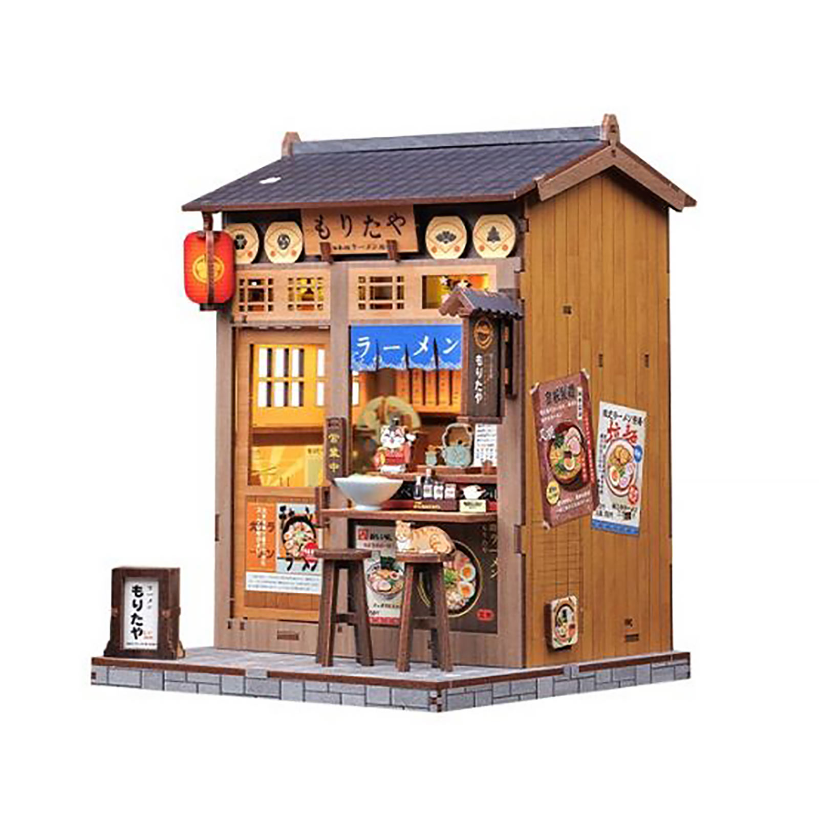 CuteBee - Morita-Ya casa in miniatura Book Nook kit modello