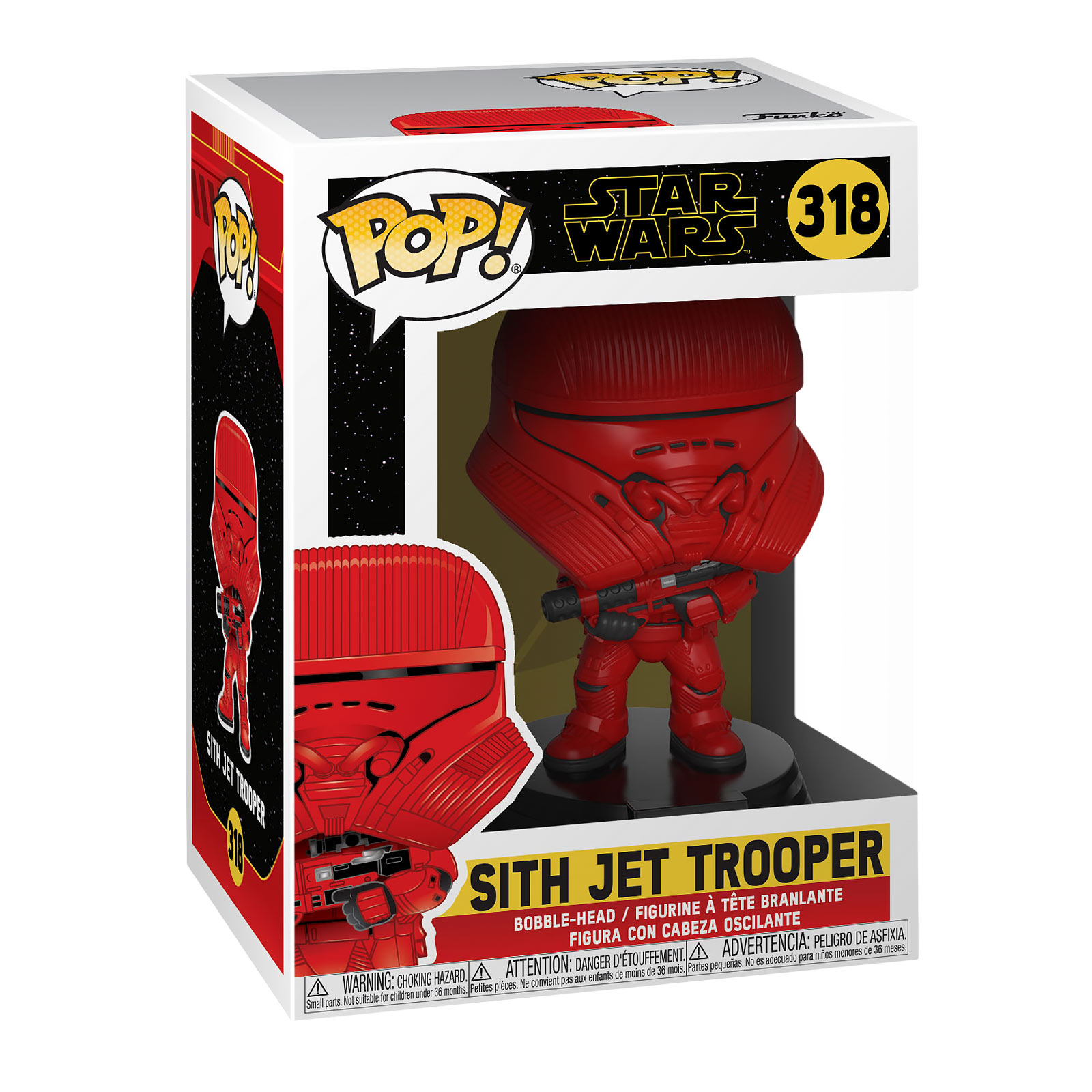 Star Wars - Sith Jet Trooper Funko Pop figurine à tête branlante
