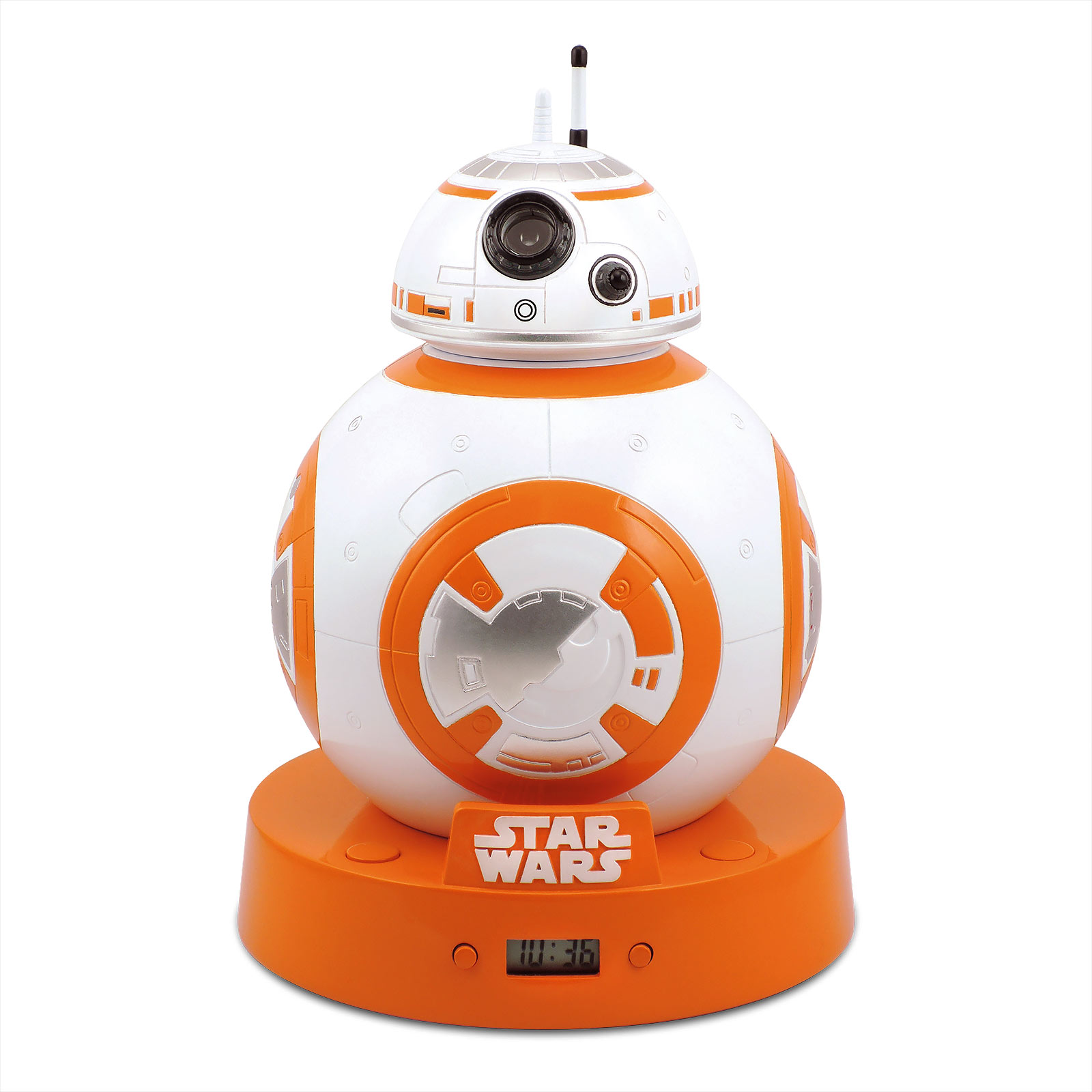 Star Wars - BB-8 Wecker mit Projektion und Sound