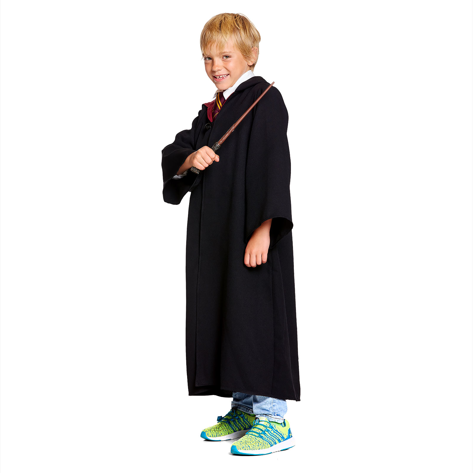 Robe de sorcier avec capuche pour enfants