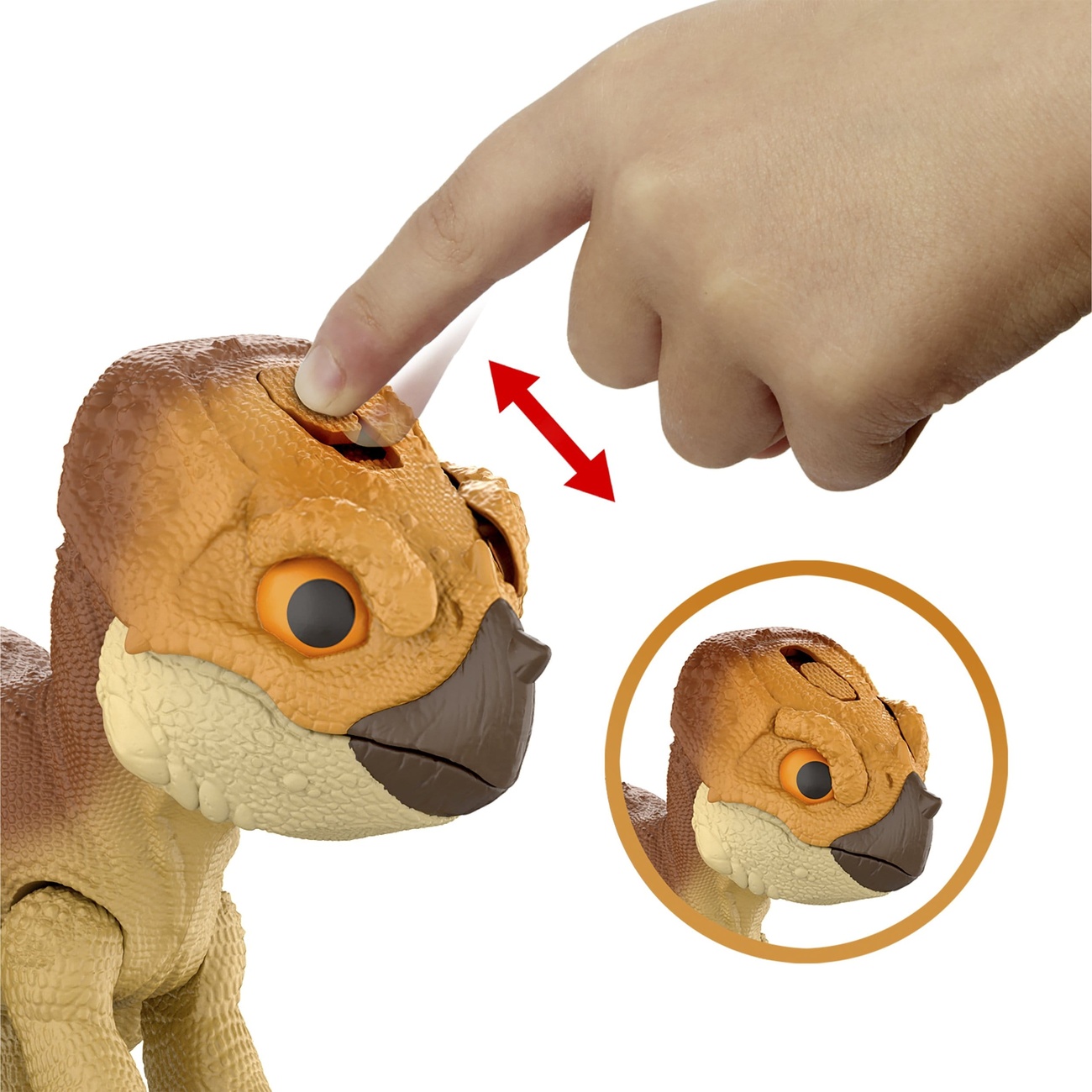 Jurassic World: El Renacimiento Figura de acción interactiva Aquilops Dolores 13 cm