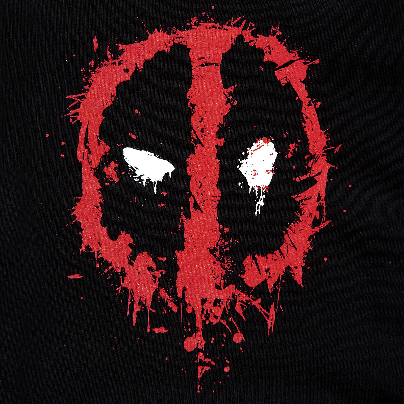 Deadpool - Sweat à capuche logo noir