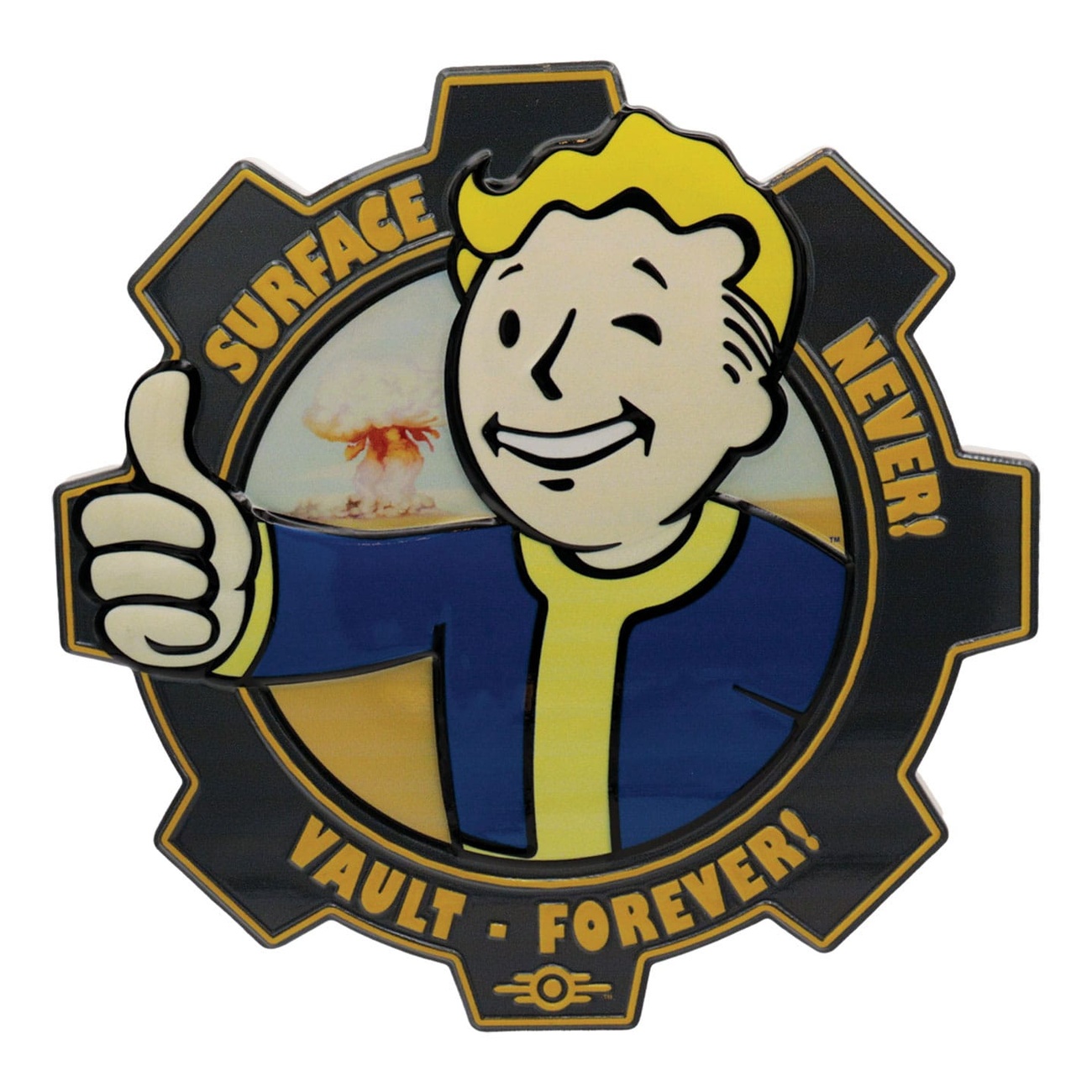 Fallout Escudo de Resina Vault Boy