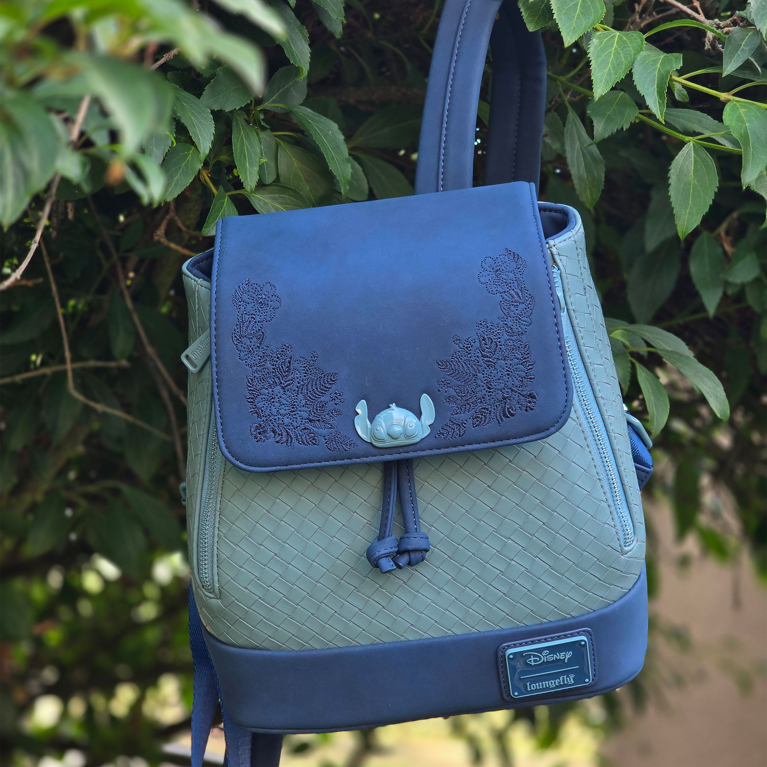 Mini Mochila Stitch Azul - Lilo & Stitch