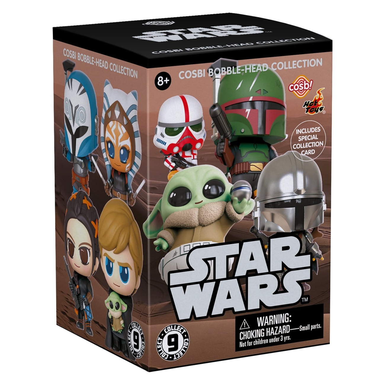 Star Wars Cosbi Mini Figures Series 1 8 cm Blind Box Display (8)
