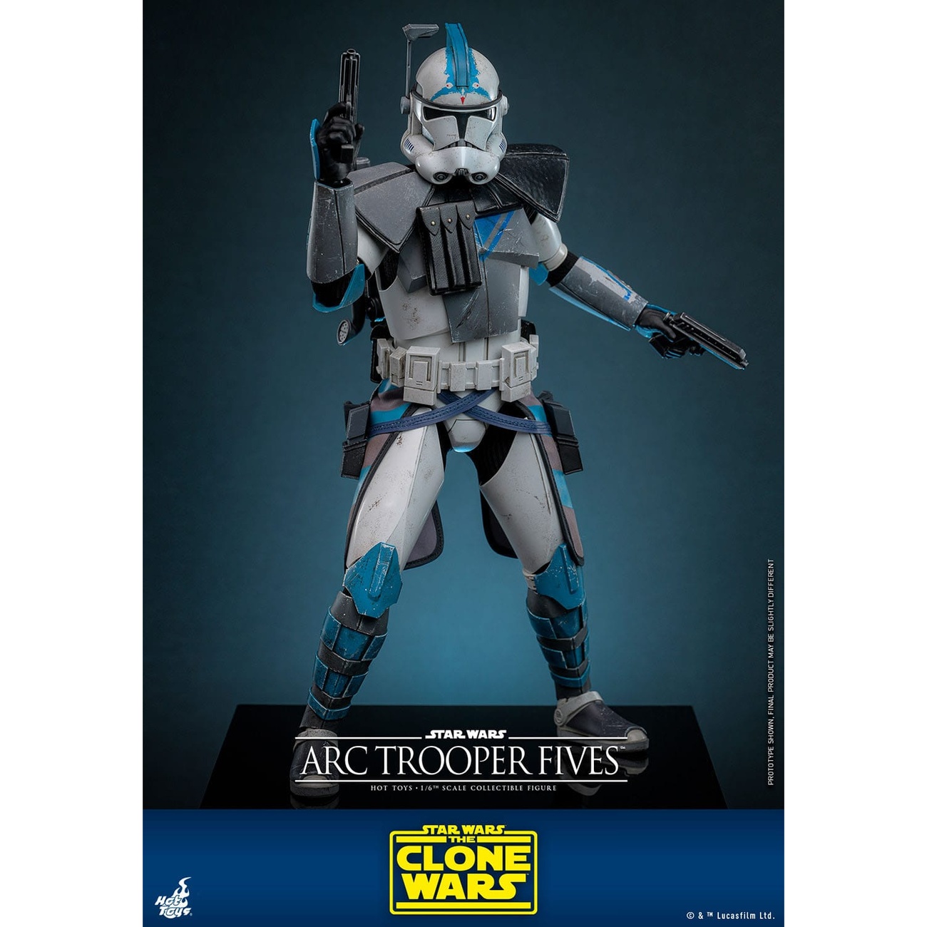 Star Wars: The Clone Wars - Arc Trooper Fives Actionfigur 1:6