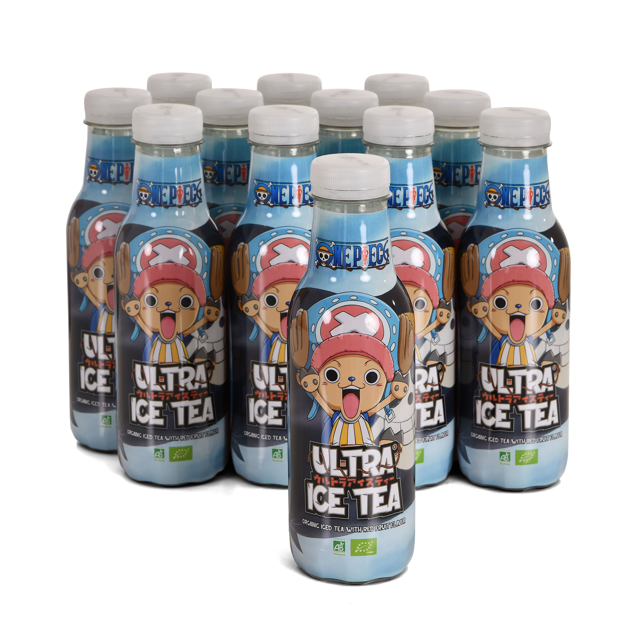 One Piece - Chopper Ultra Bio Eistee Rote Früchte 12er Pack
