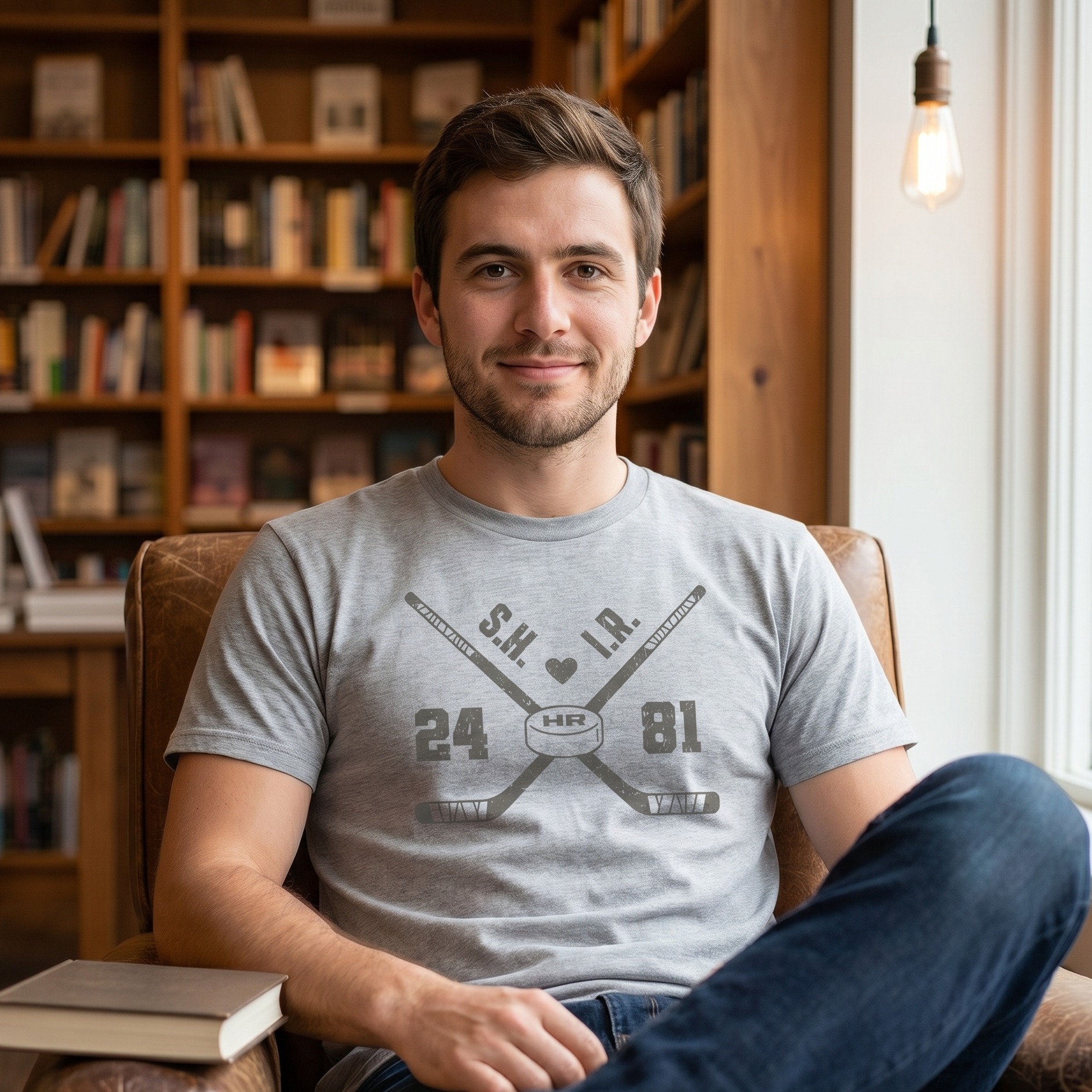 Hollander und Rozanov Hockey T-Shirt für Heated Rivalry Fans