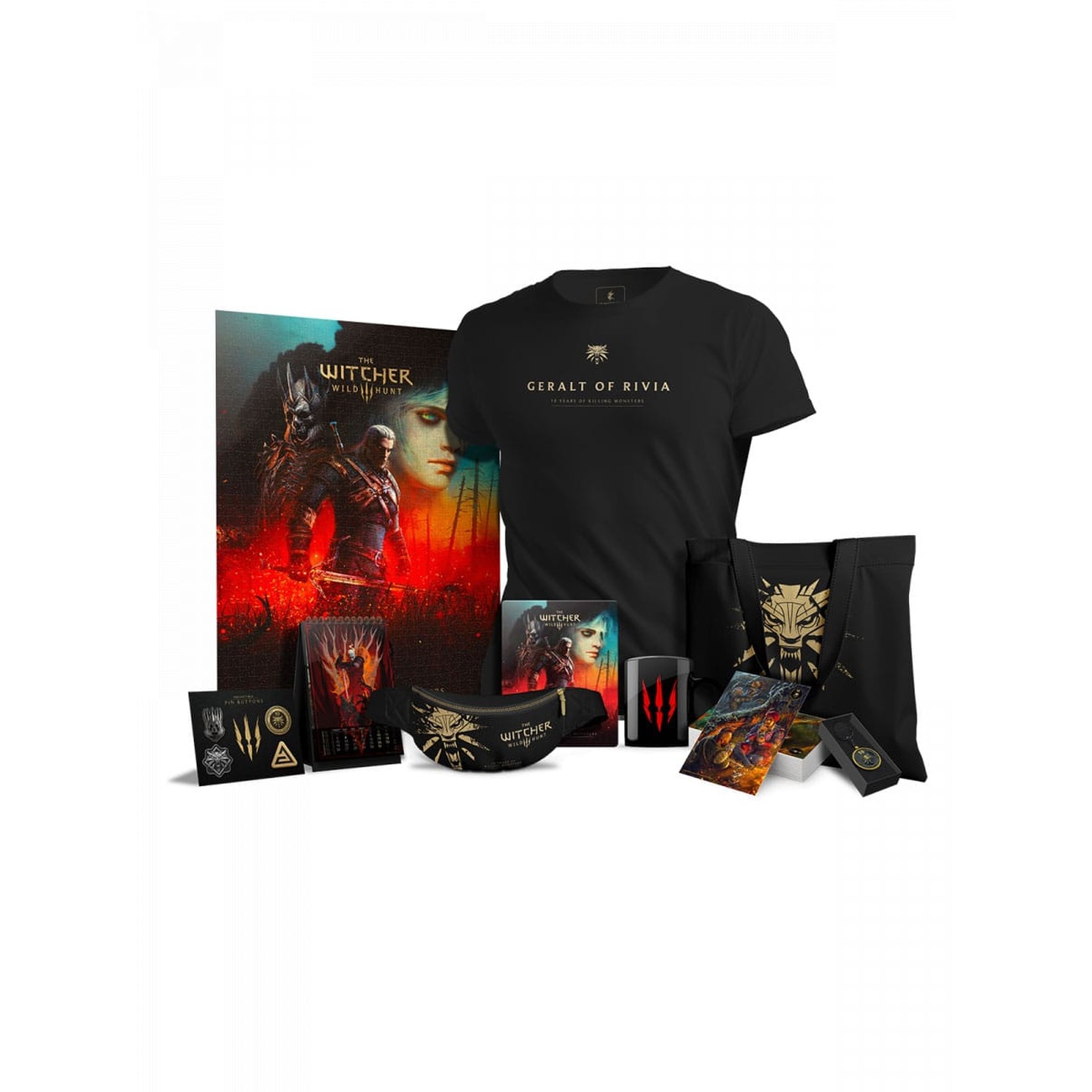 The Witcher 3: Wild Hunt Box Regalo 10th Anniversary Monster Slayer Kit