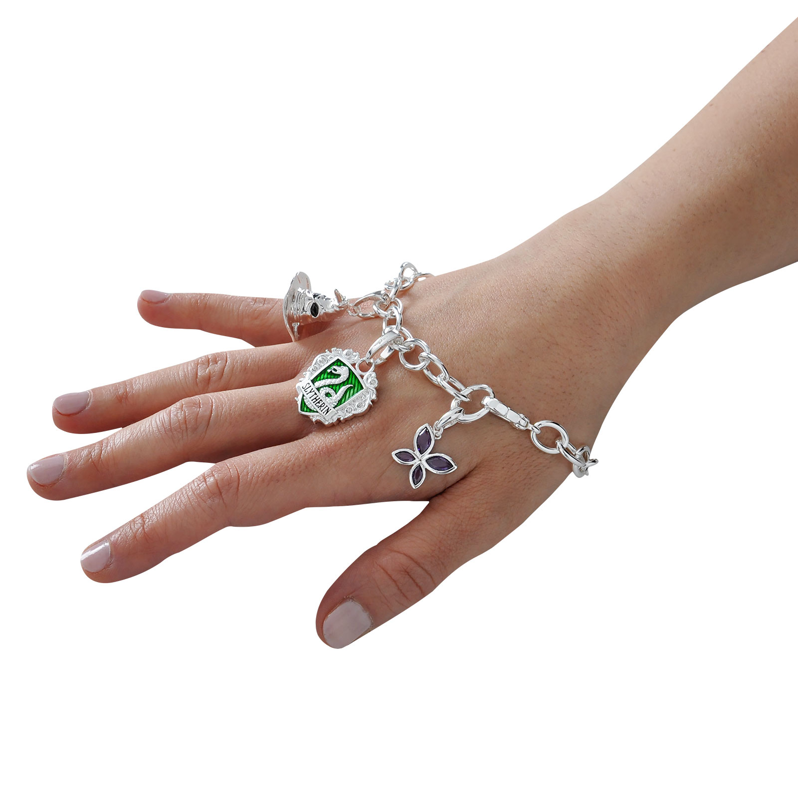 Harry Potter - Lumos Slytherin Charm Bracelet