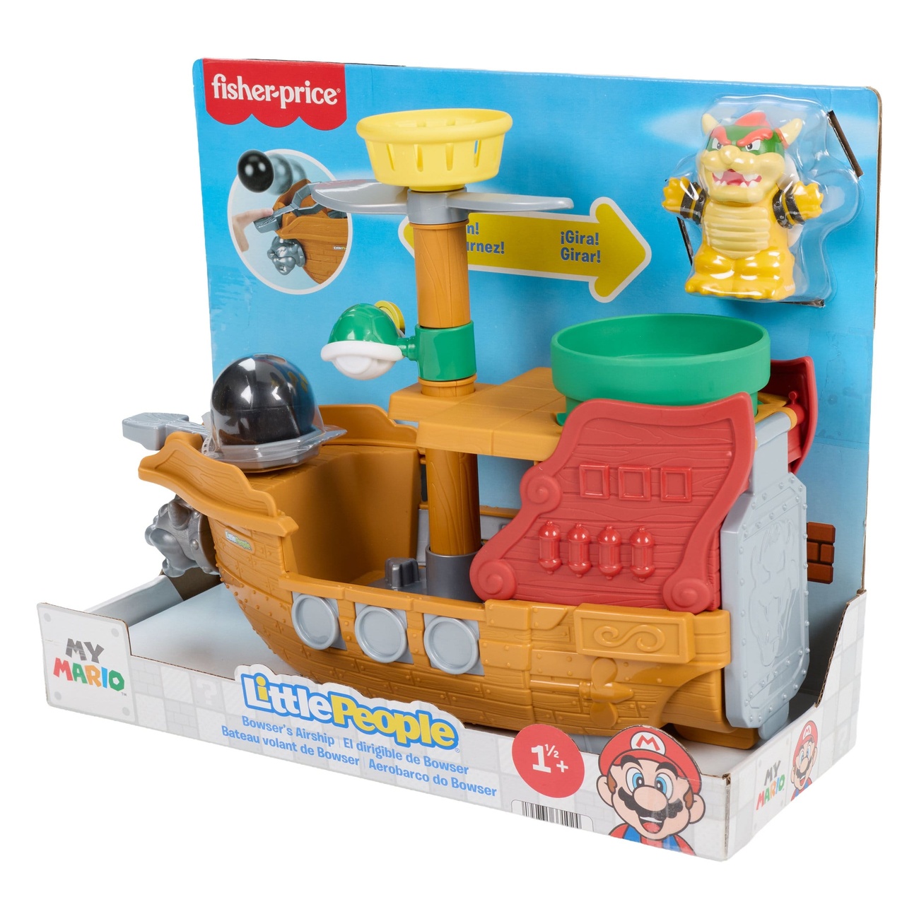 My Mario Little People Playset – Bowser’s Airship