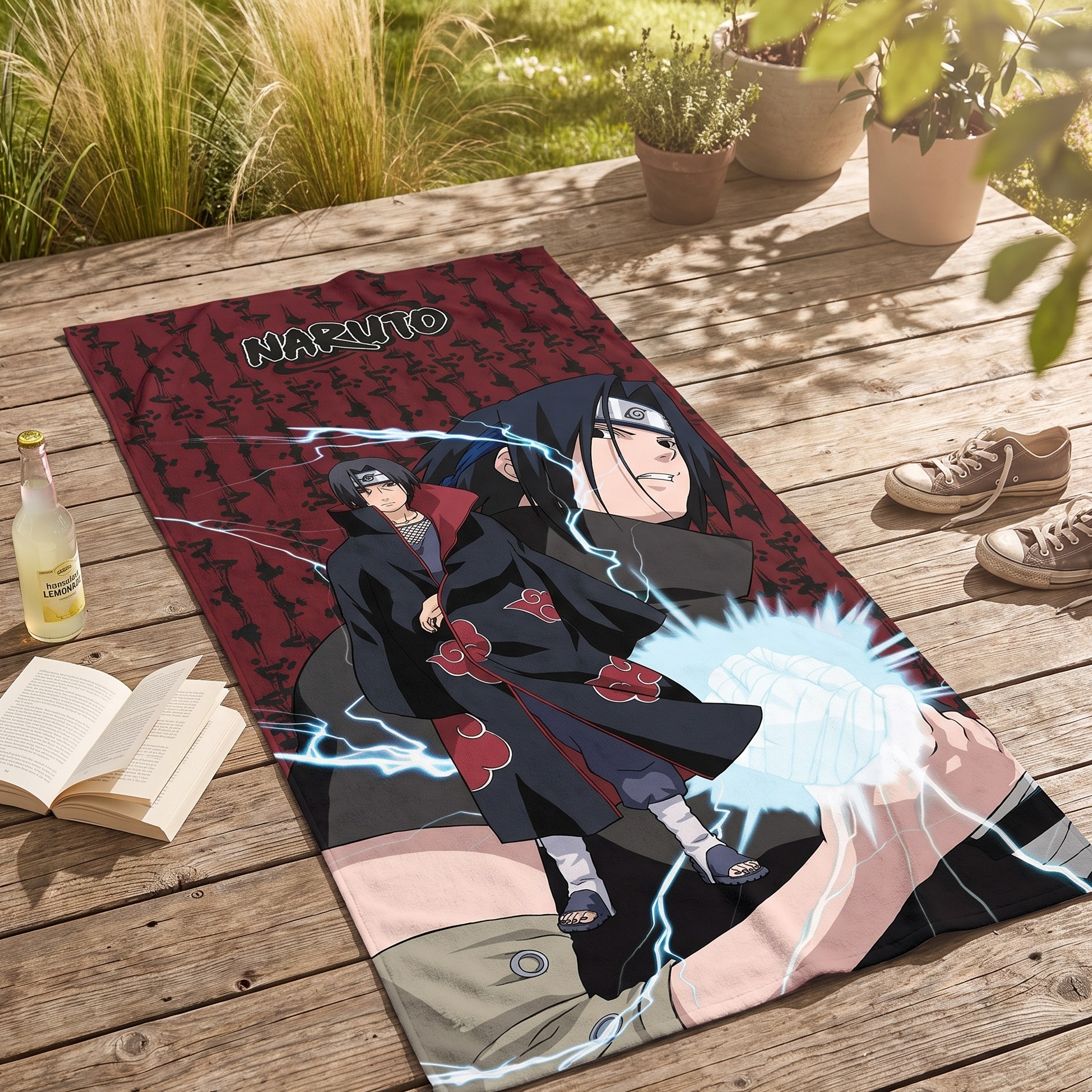 Naruto - Akatsuki Badetuch