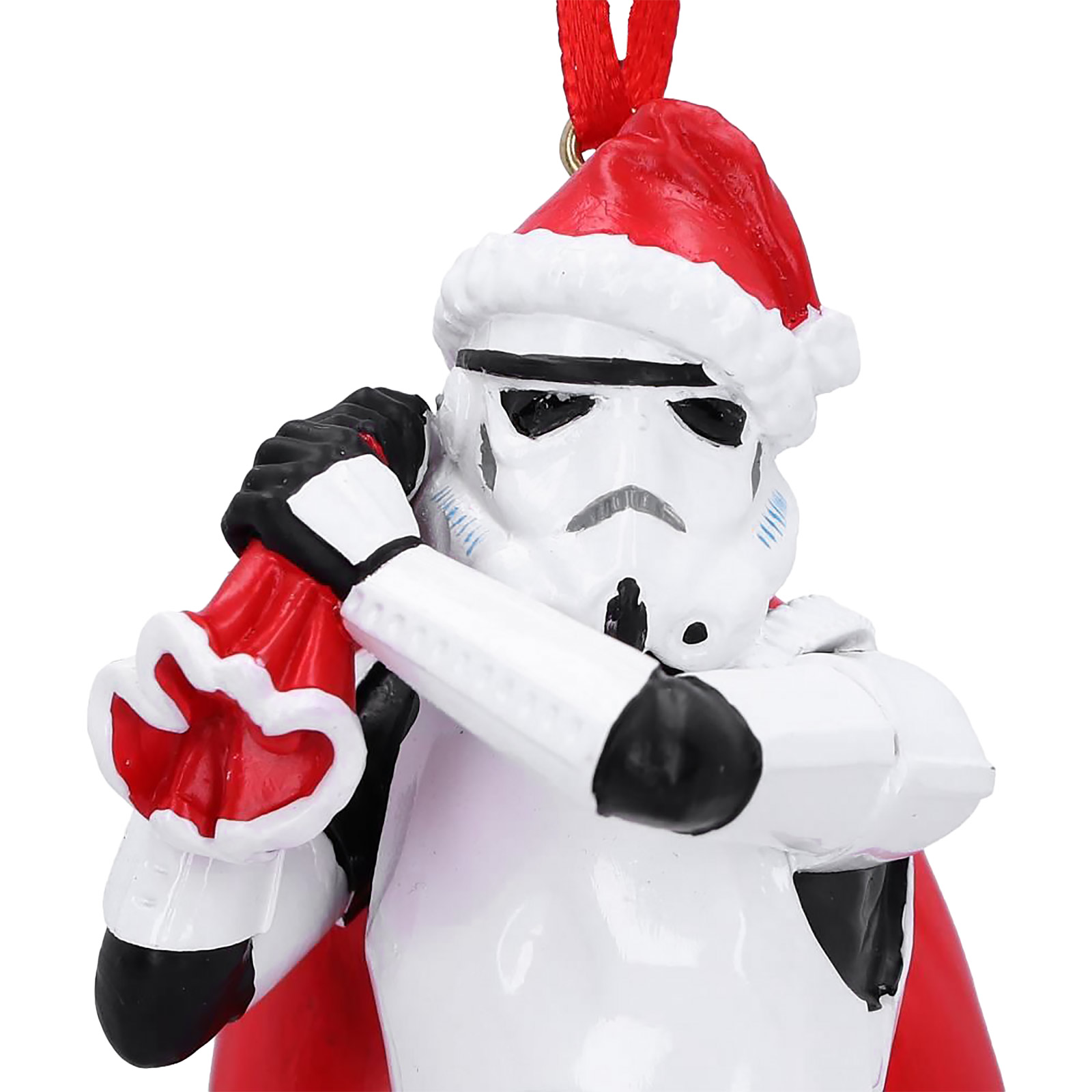 Stormtrooper Santa with Sack Christmas Tree Ornament - Star Wars