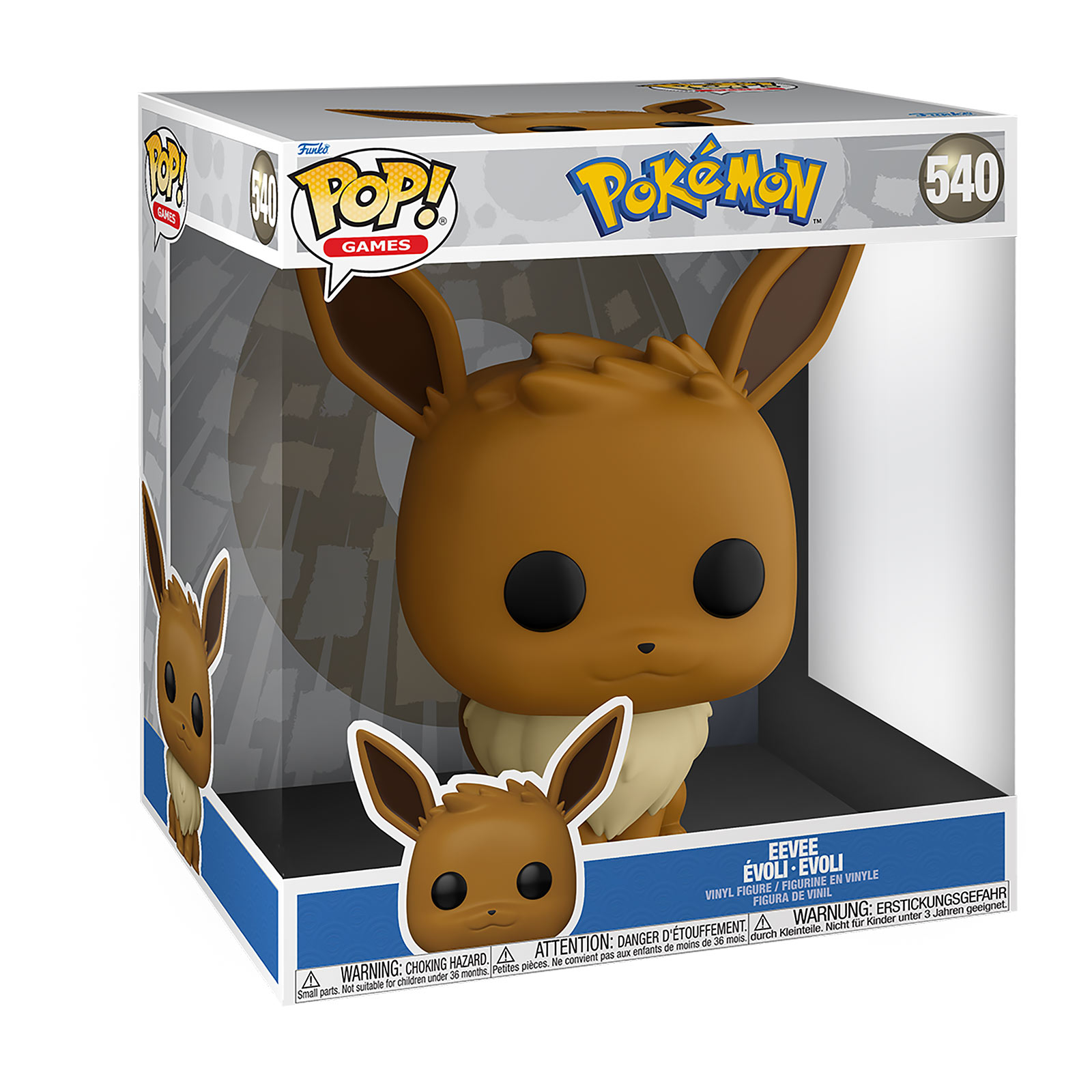 Pokemon - Eevee Jumbo Funko Pop Figure