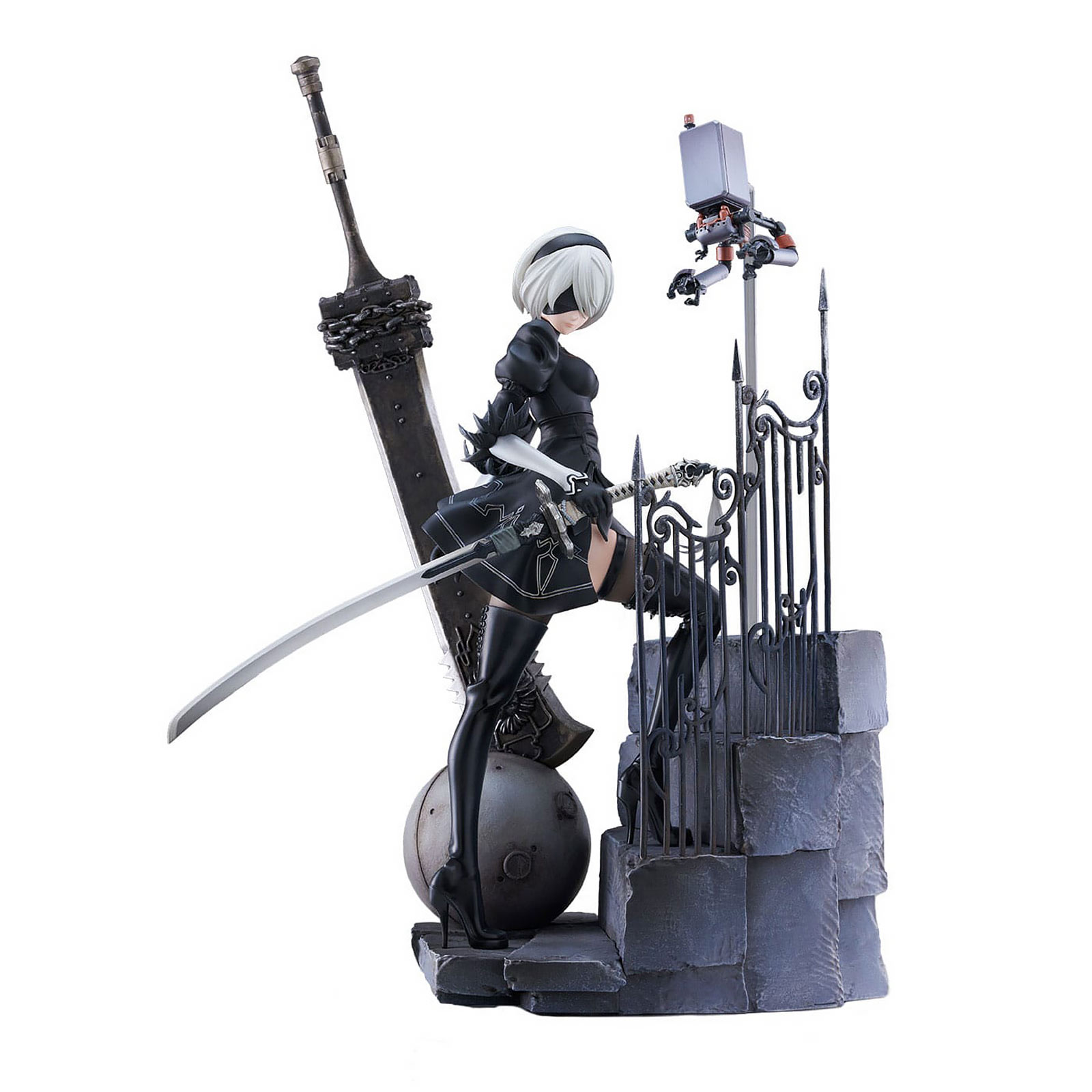 NieR:Automata Ver1.1a - YoRHa No. 2 Type B Search Statue 1:7