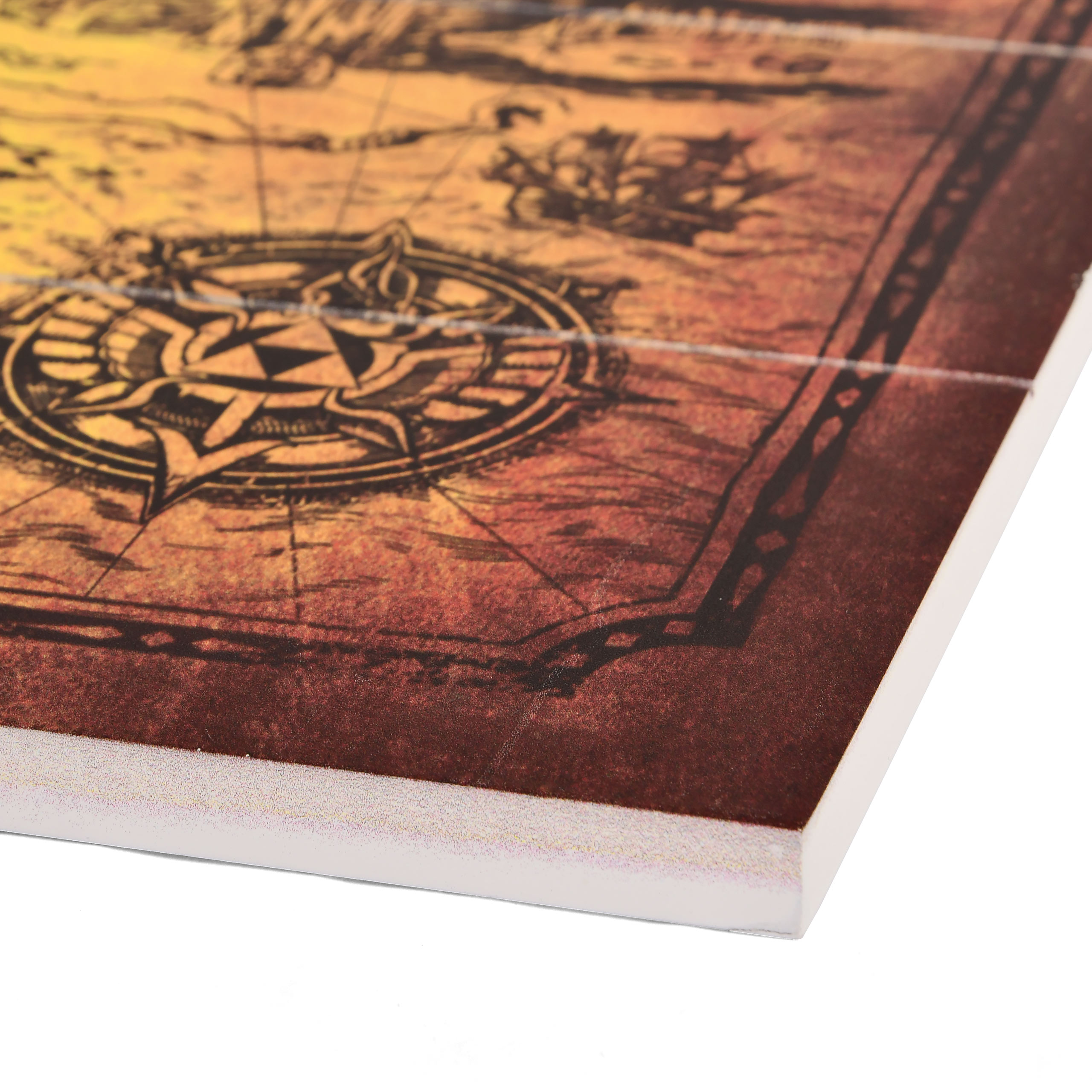 Zelda - Hyrule Karte Wandbild Holz