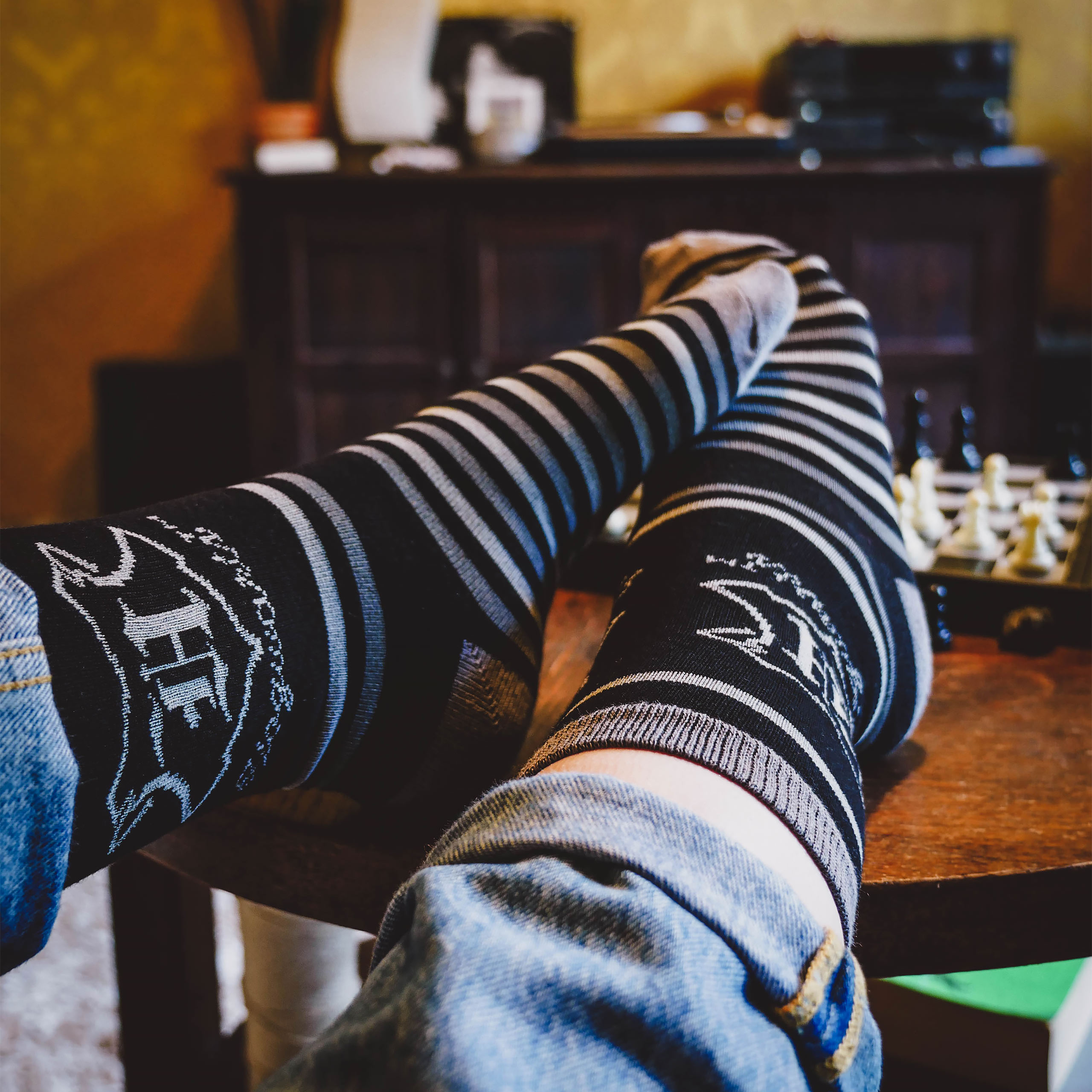 Chaussettes Hogwarts ensemble de 3 en boîte cadeau - Harry Potter