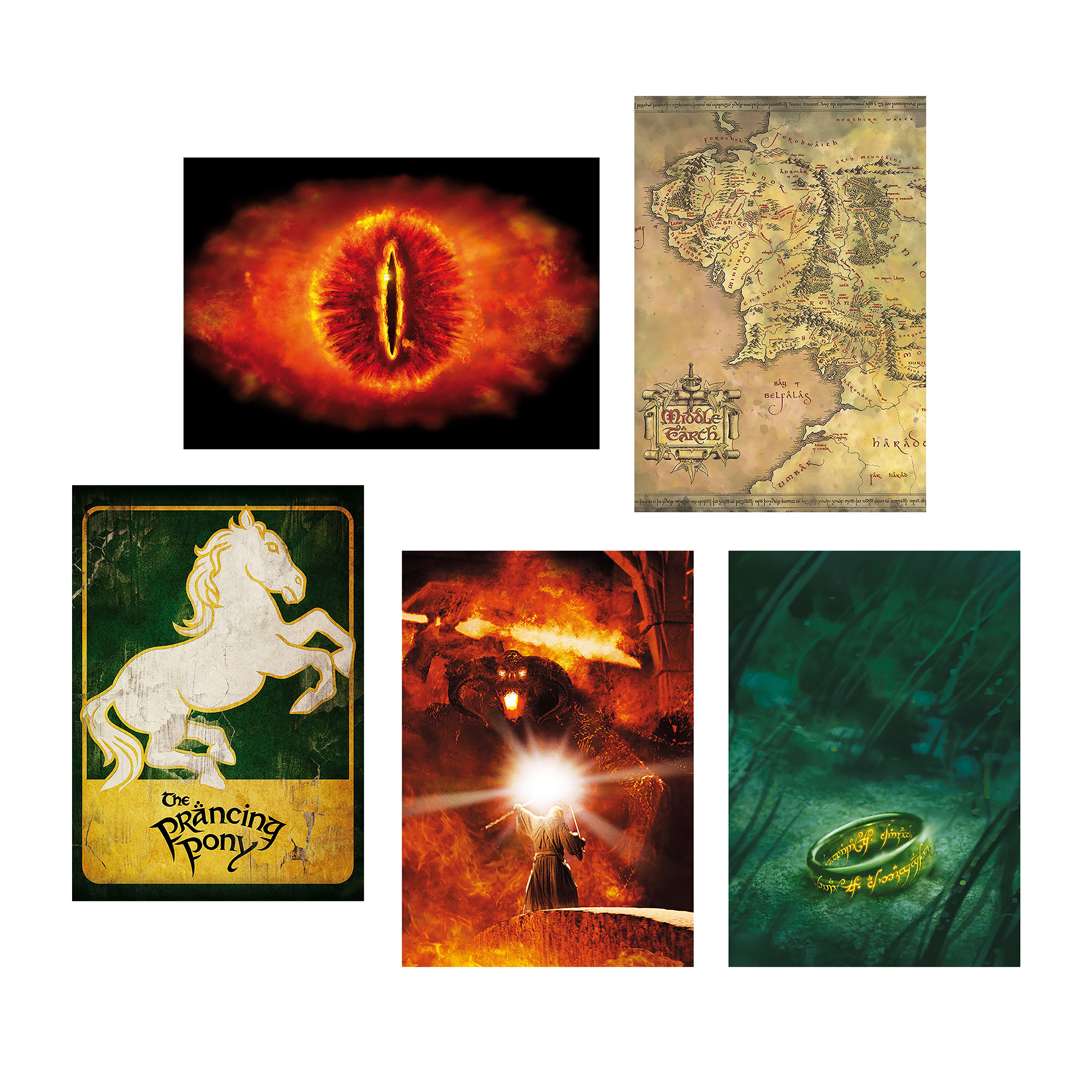 Lord of the Rings - Postcards Set of 5