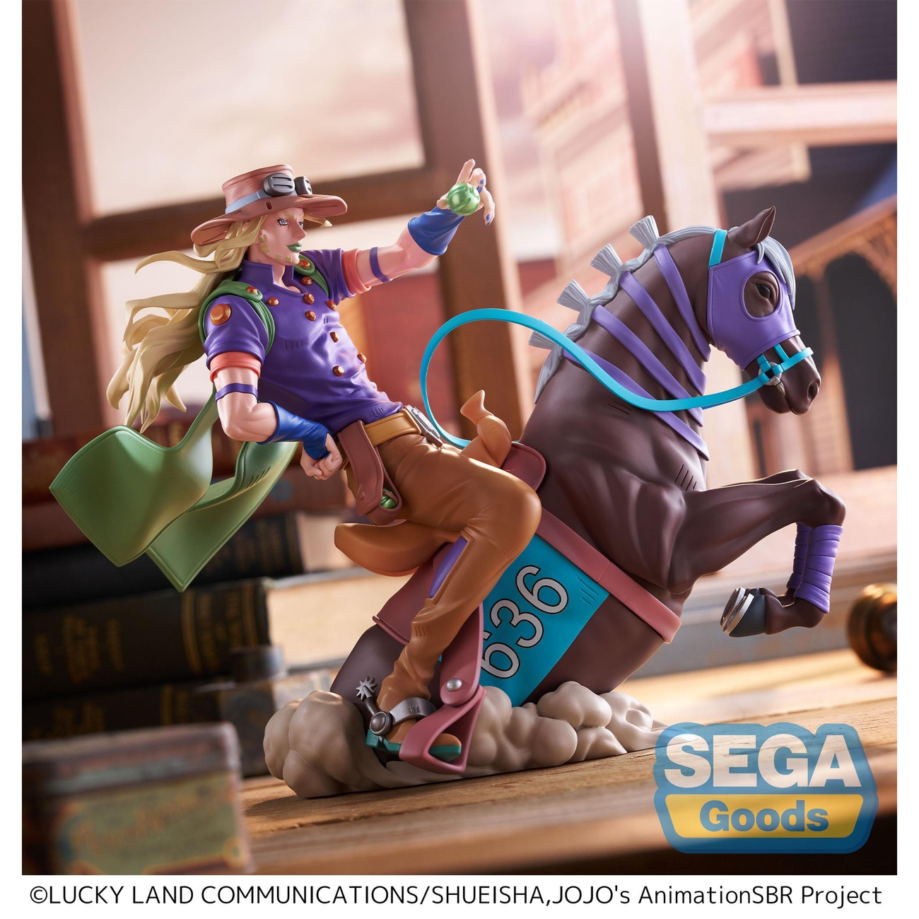 JoJo's Bizarre Adventure - Figura Gyro Zeppeli Xross Link