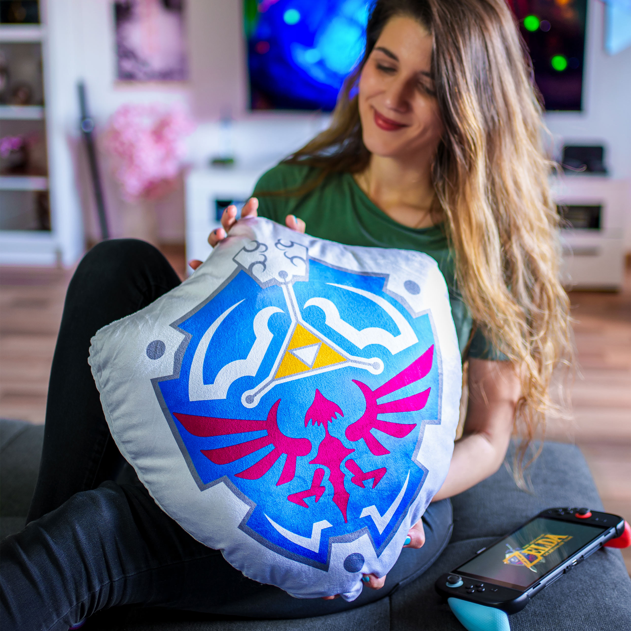 Zelda - Cojín Escudo de Hylia