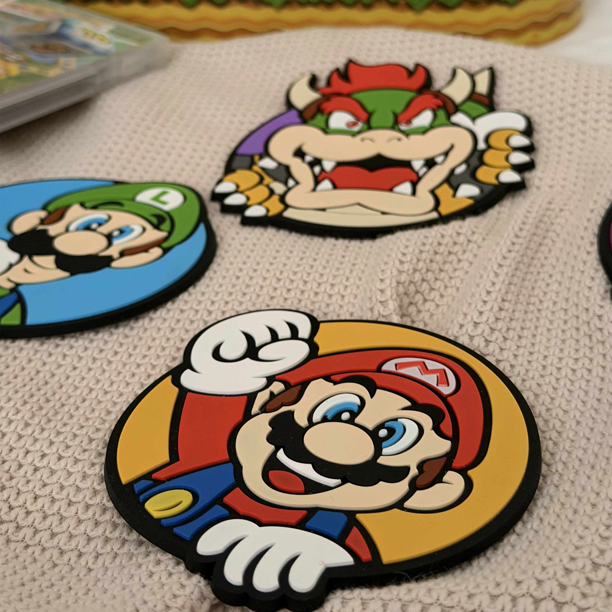 Super Mario - Characters Onderzetters Set van 4