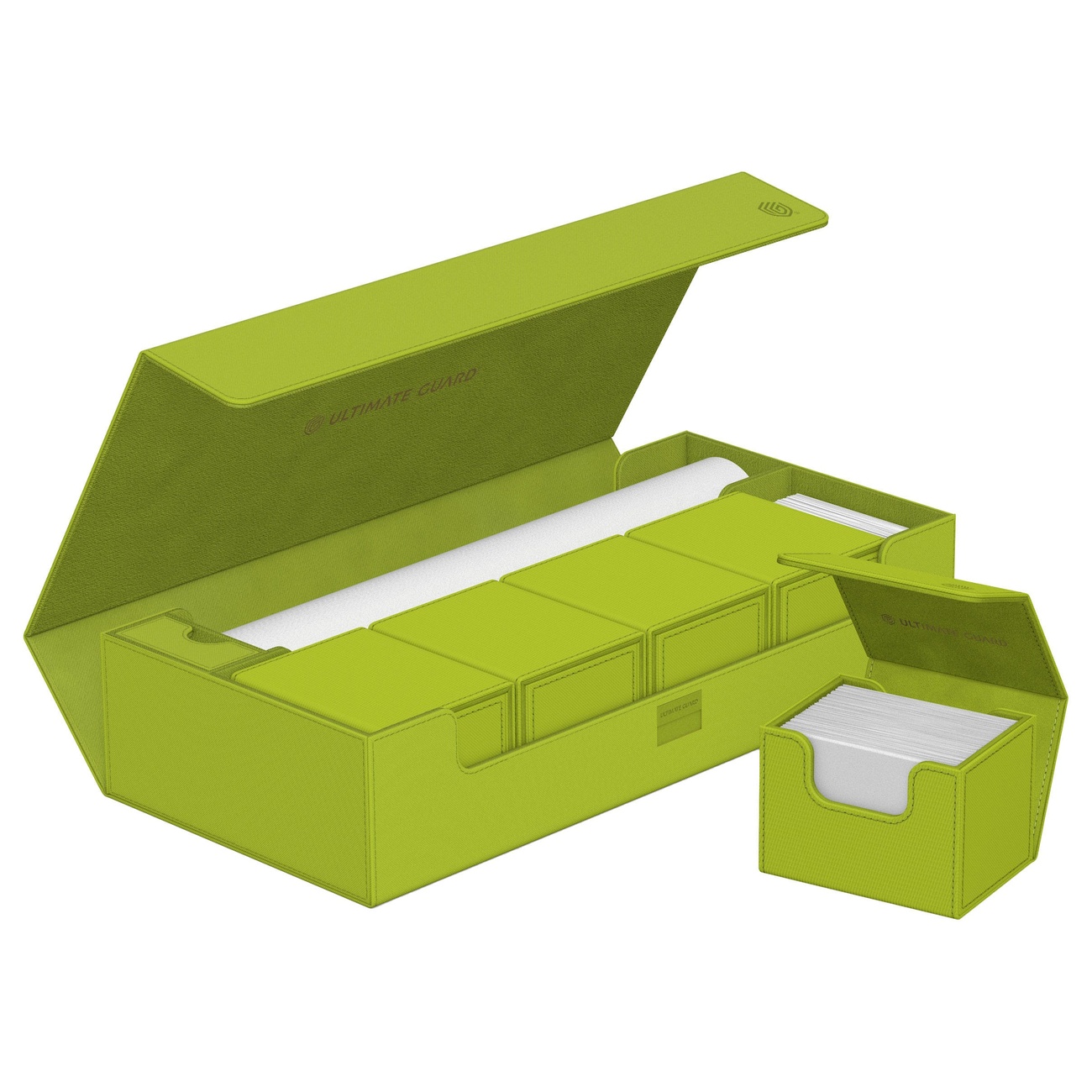Ultimate Guard Superhive 550+ Xenoskin "Summer Edition 2025" – Lime