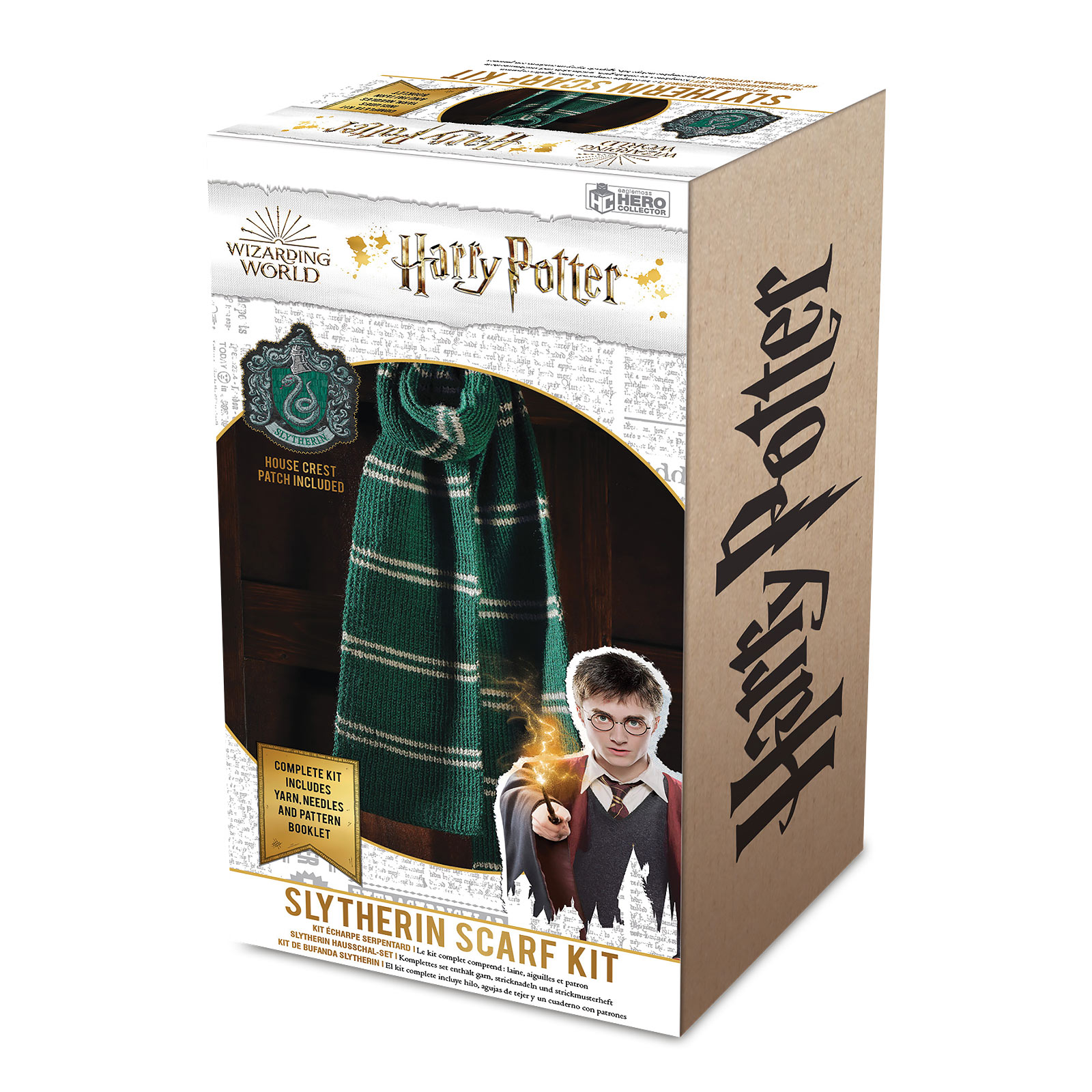 Harry Potter - Slytherin Scarf Knitting Set