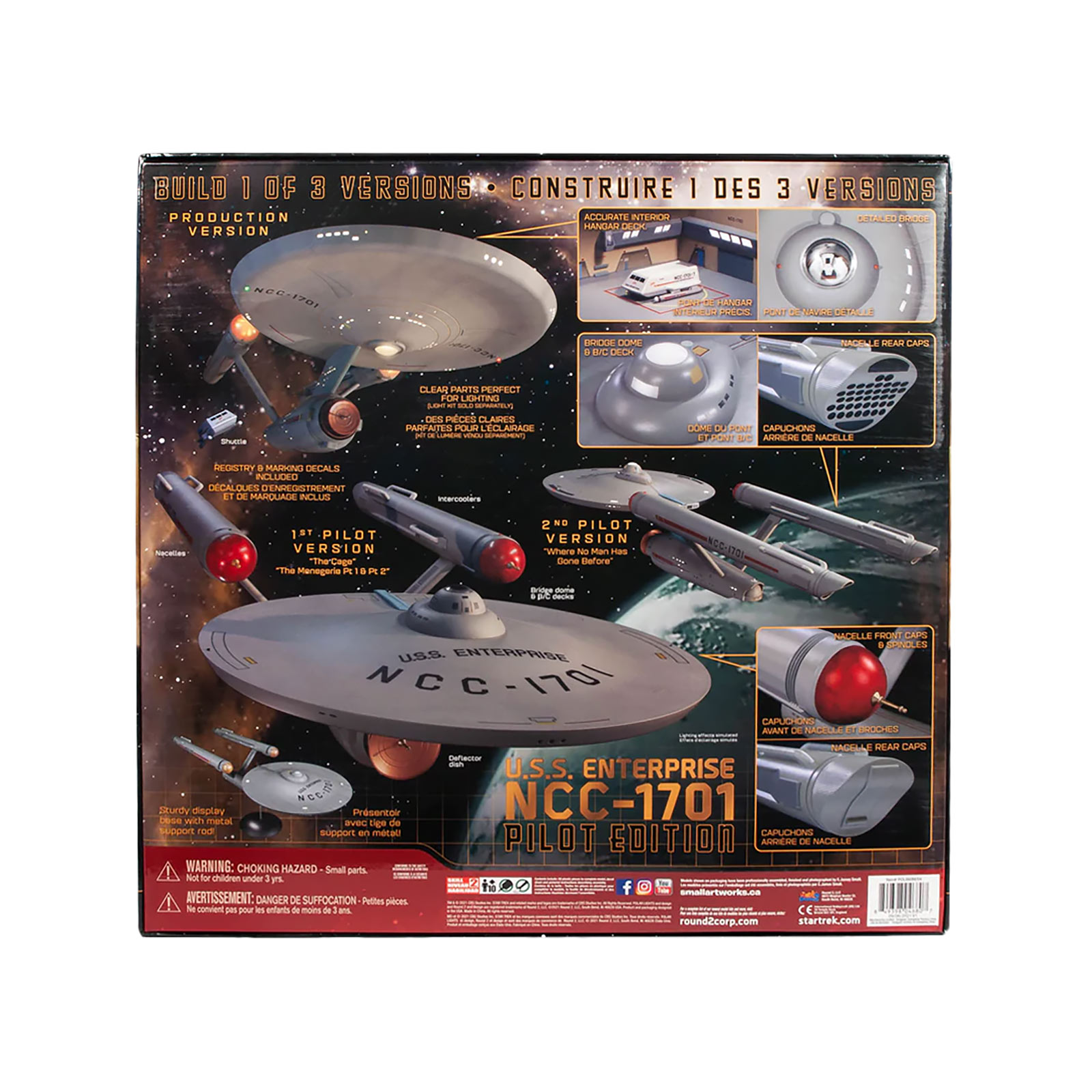 Star Trek - U.S.S. Enterprise Pilot Edition Modell Bausatz