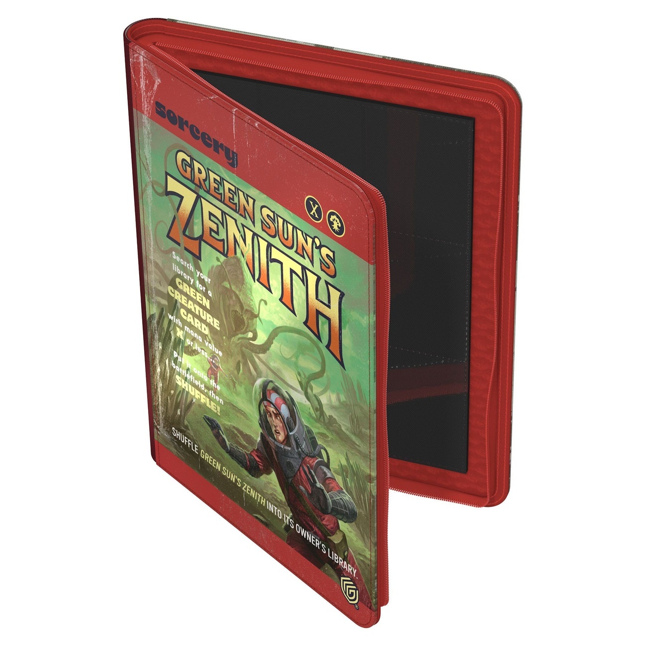 Ultimate Guard Zipfolio 360 Xenoskin Magic: The Gathering "Edge of Eternities" - Green Sun’s Zenith
