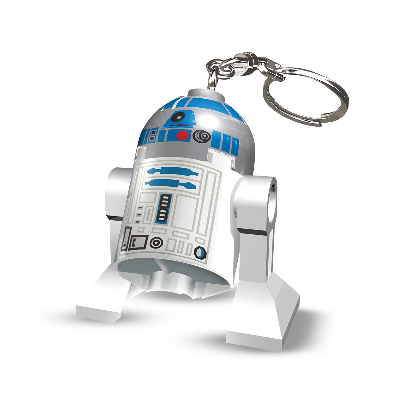R2-D2 LEGO Schlüsselanhänger mit Licht - Star Wars