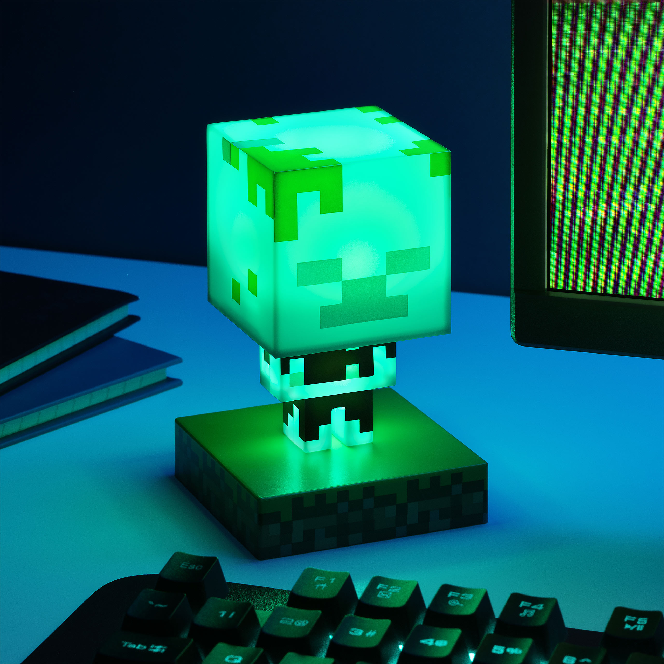 Minecraft - Drowned Zombie 3D Tischlampe