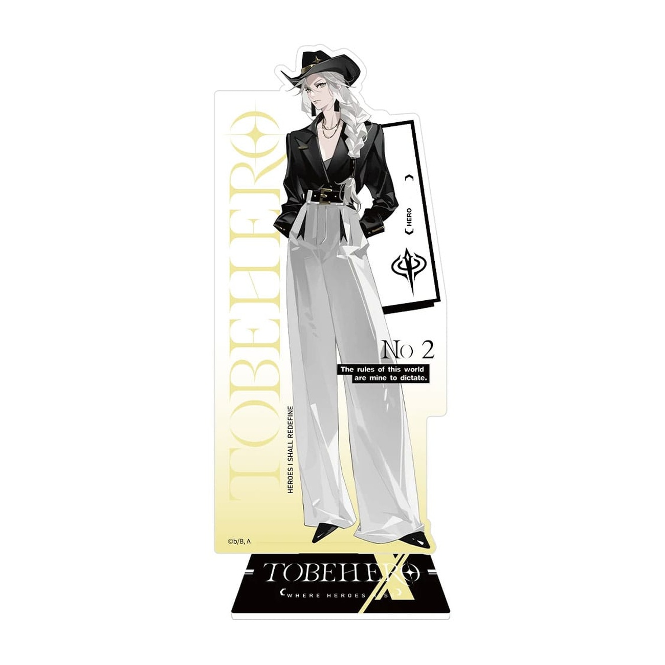 To Be Hero X Acrylic Stand Hero Show Series Queen 17 cm