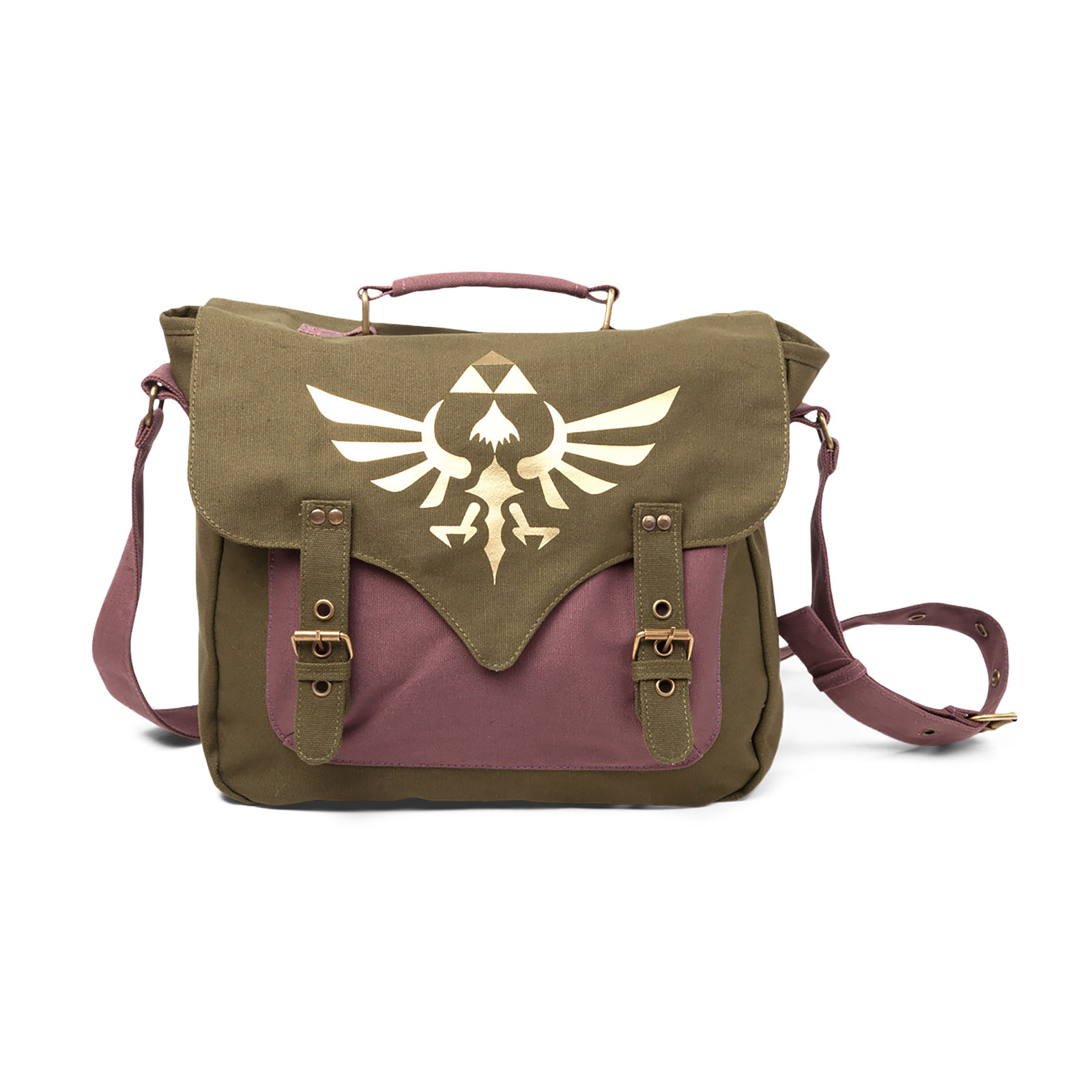 Zelda - Golden Triforce Logo Messenger Bag