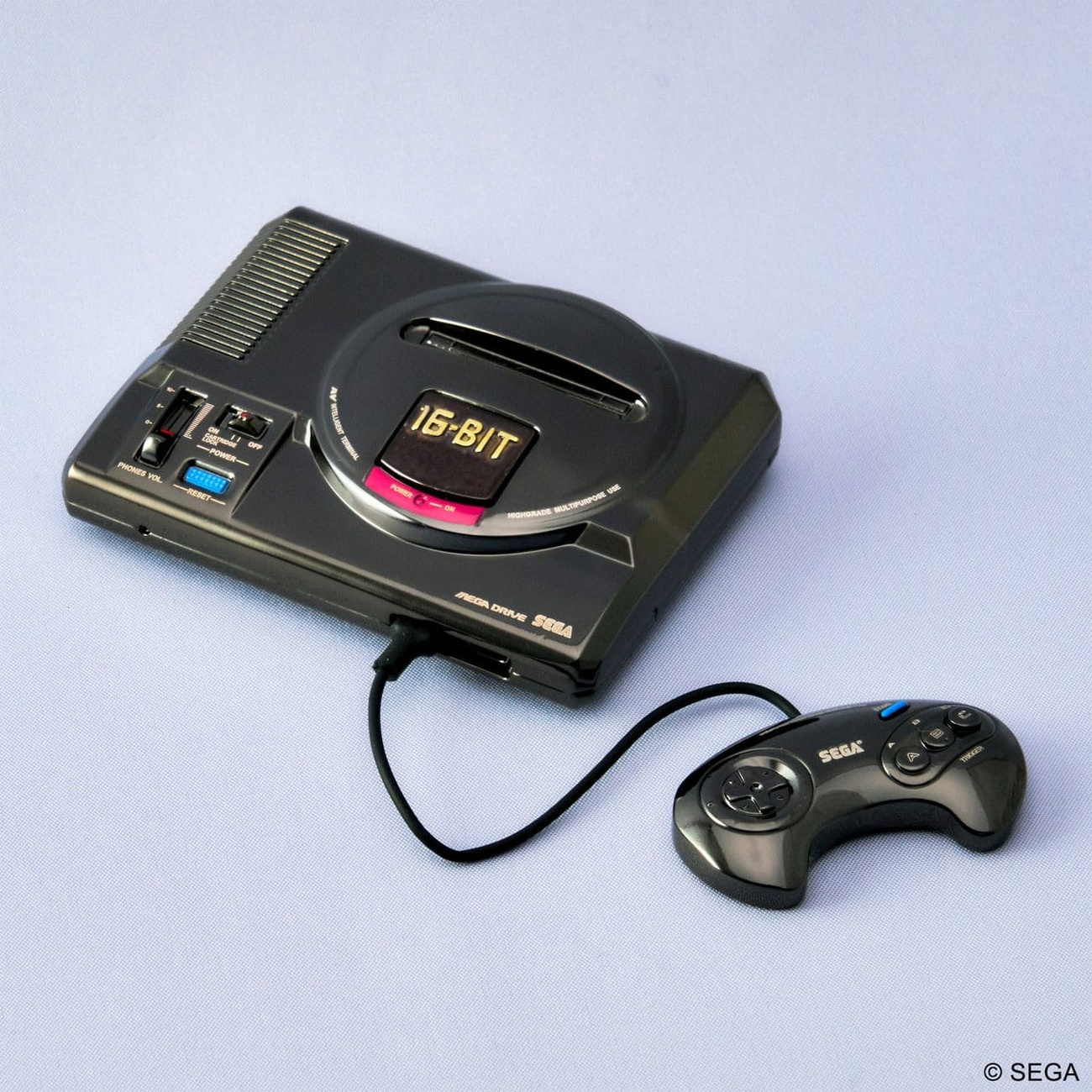 Sega Hardware Series Bright Arts Gallery figura mini de metal fundido Mega Drive
