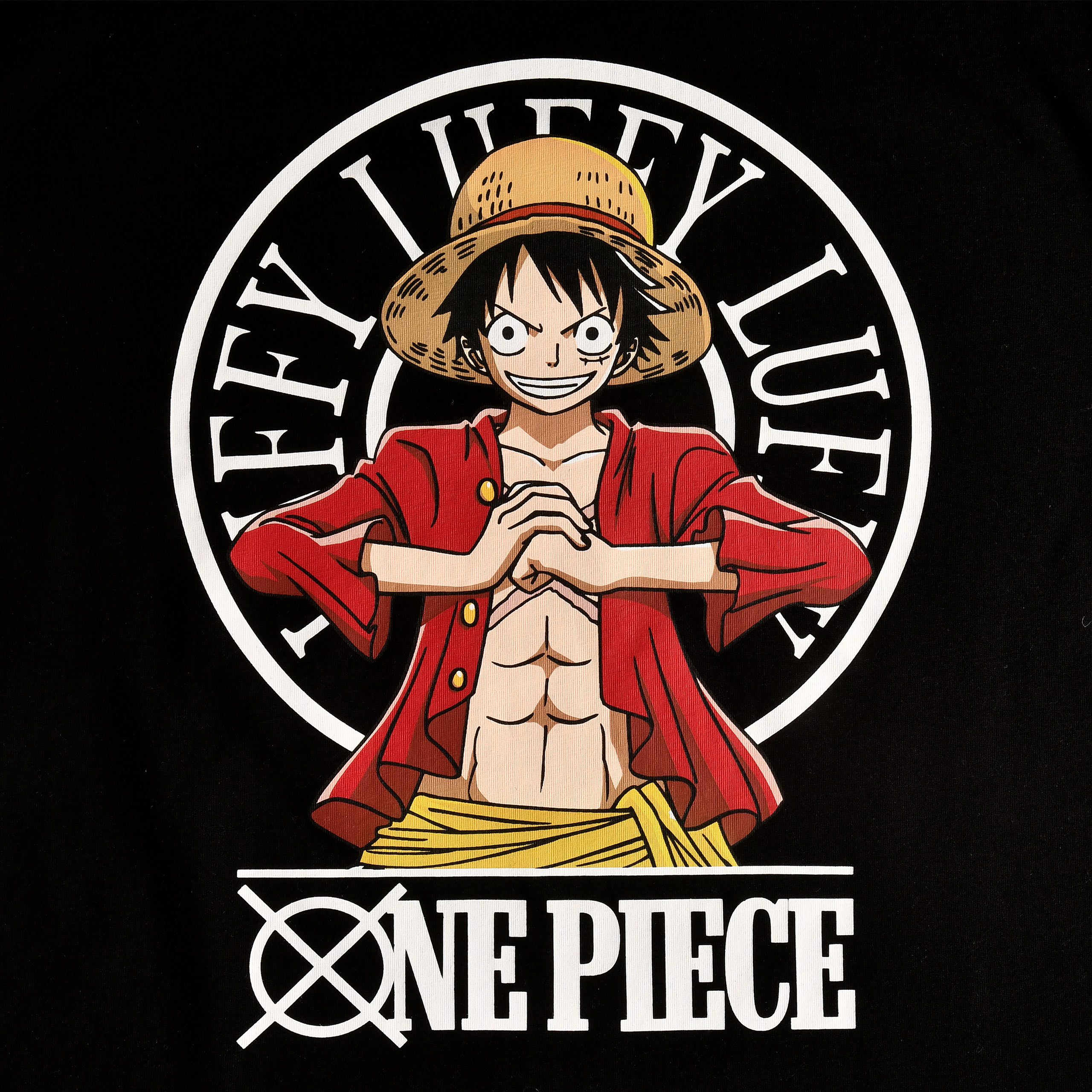 One Piece - Monkey D. Luffy T-Shirt Black