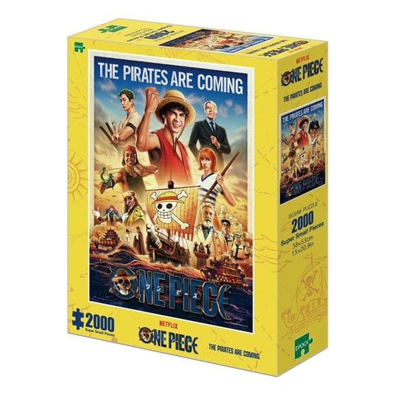 One Piece Puzzel 2000 stukjes The Pirates Are Coming