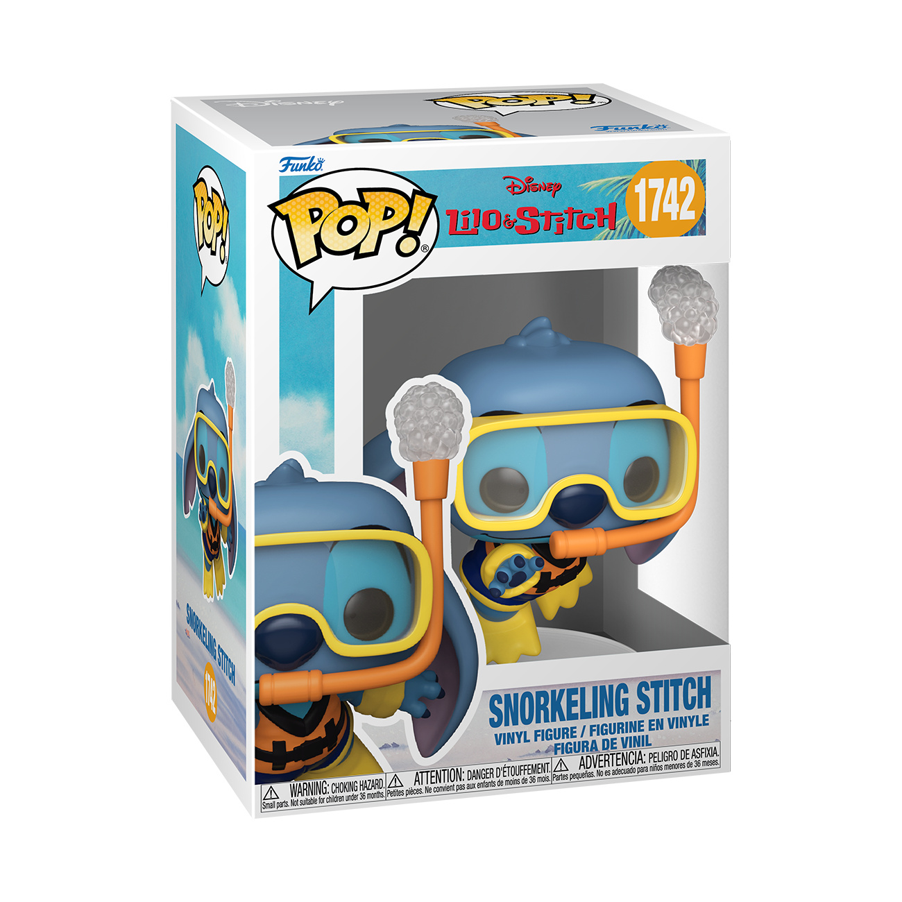 Lilo & Stitch - Stitch avec tuba figurine Funko Pop!