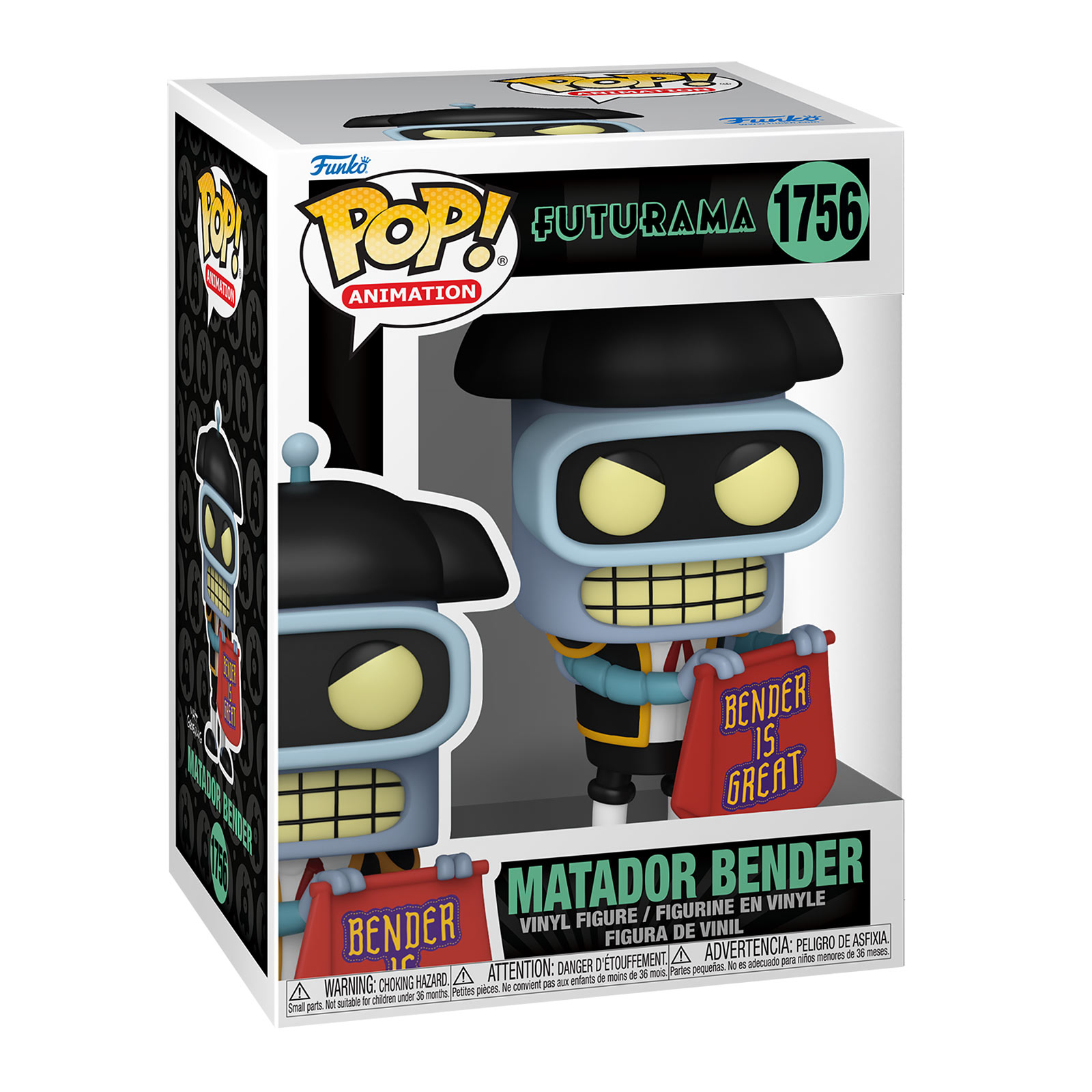 Futurama - Bender (Matador) Figurine Funko Pop