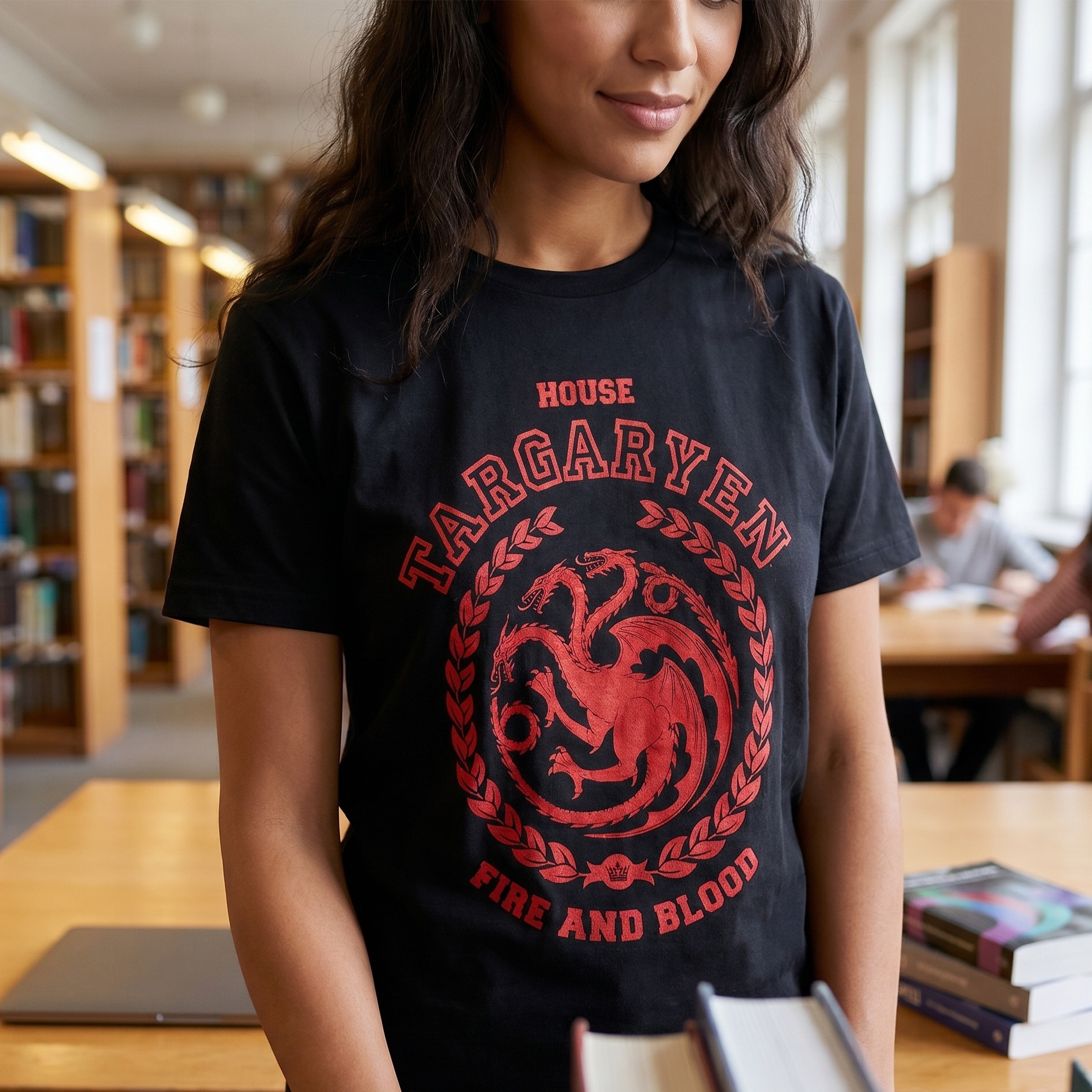 Game of Thrones - Targaryen Crest T-Shirt Black