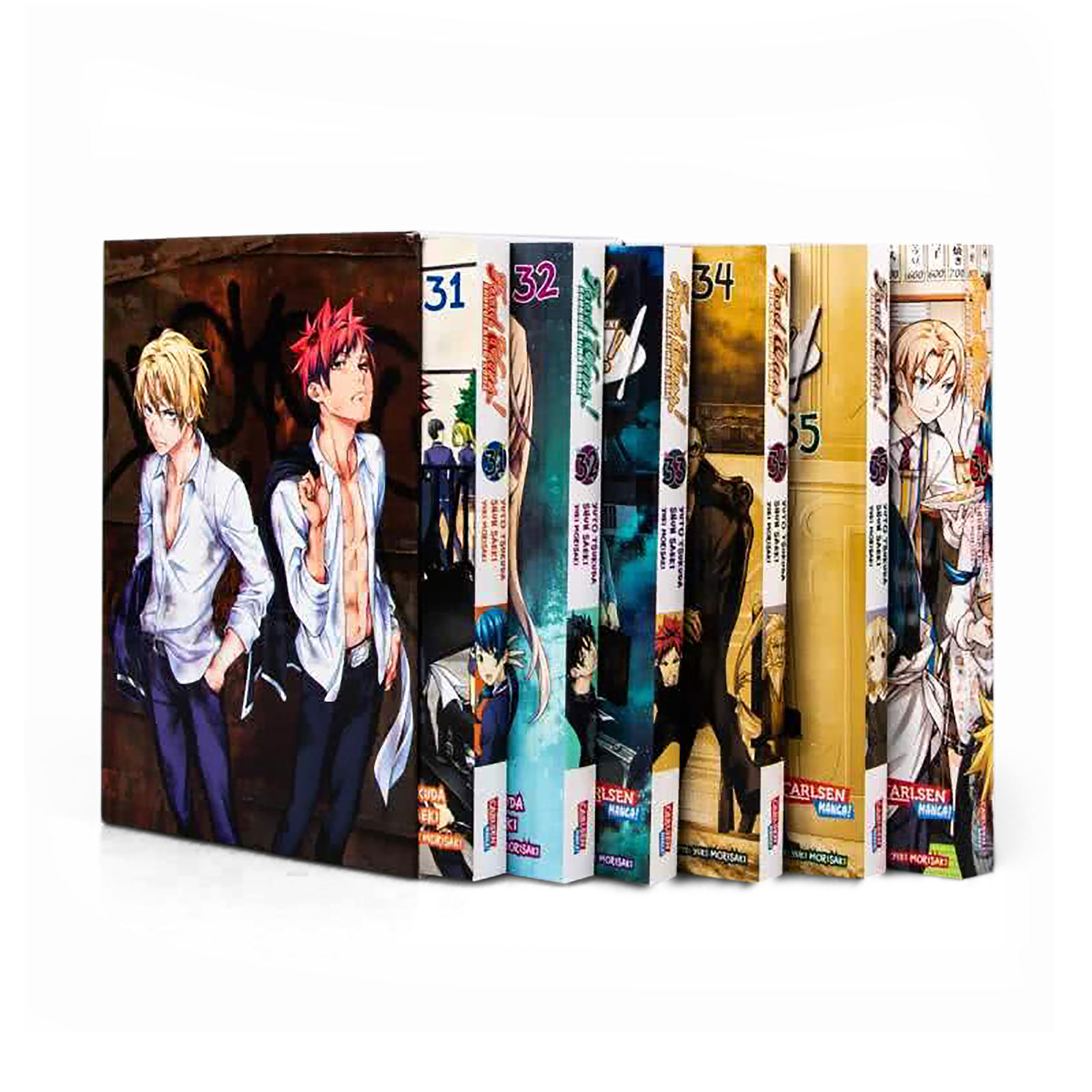 Food Wars - Shokugeki No Soma Volume 31-36 in Collector's Box with Extra