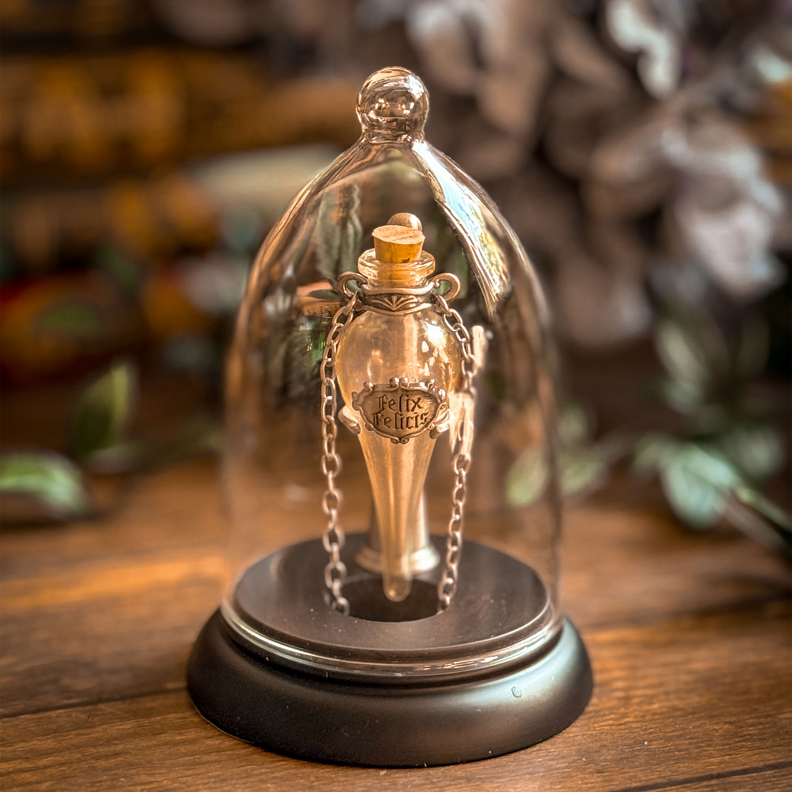 Harry Potter - Collier Felix Felicis incl. Display