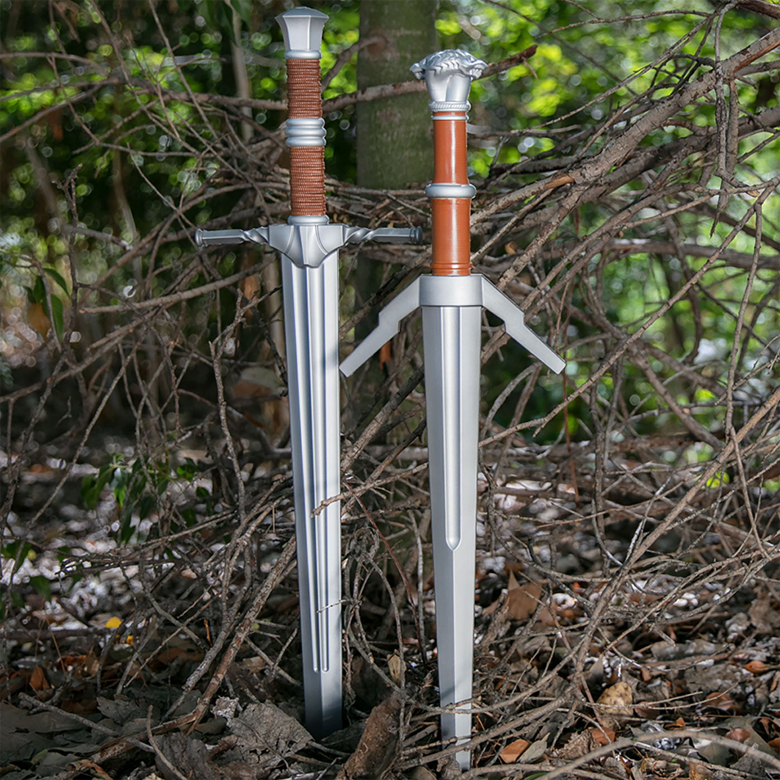 Witcher - Steel & Silver LARP Polsterwaffen Set