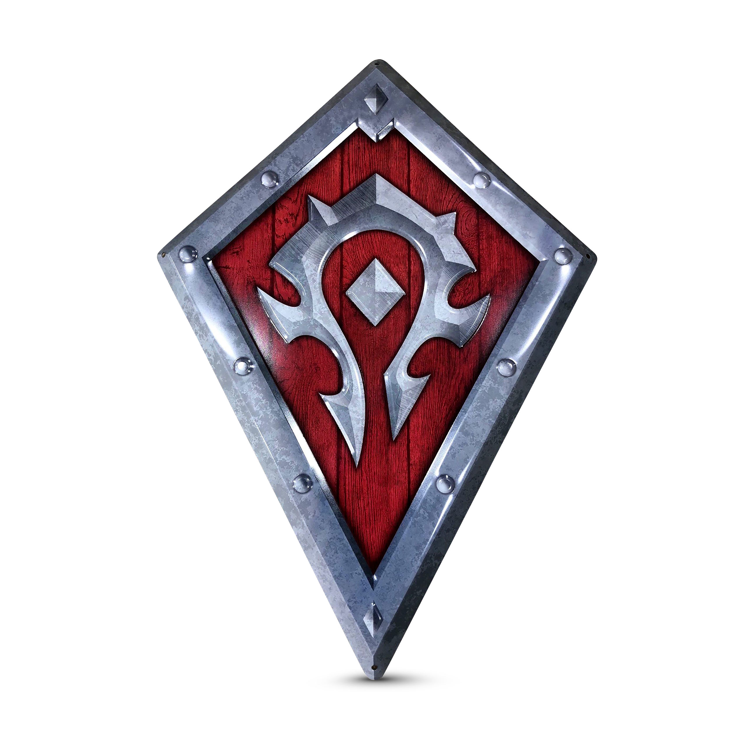World of Warcraft - Horde Logo Metall Wappen