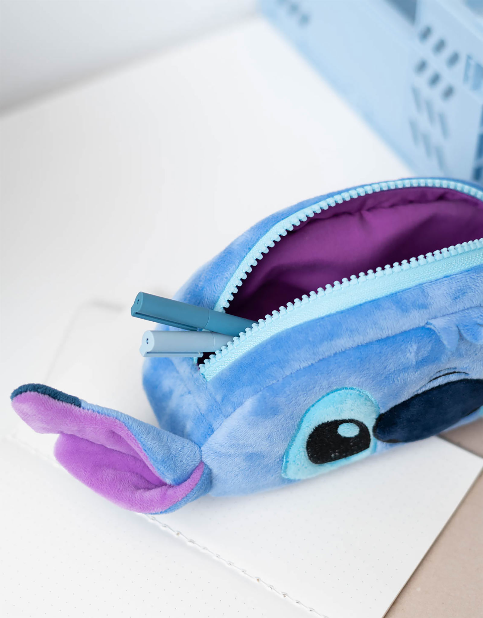 Lilo & Stitch - Plush pencil case Stitch