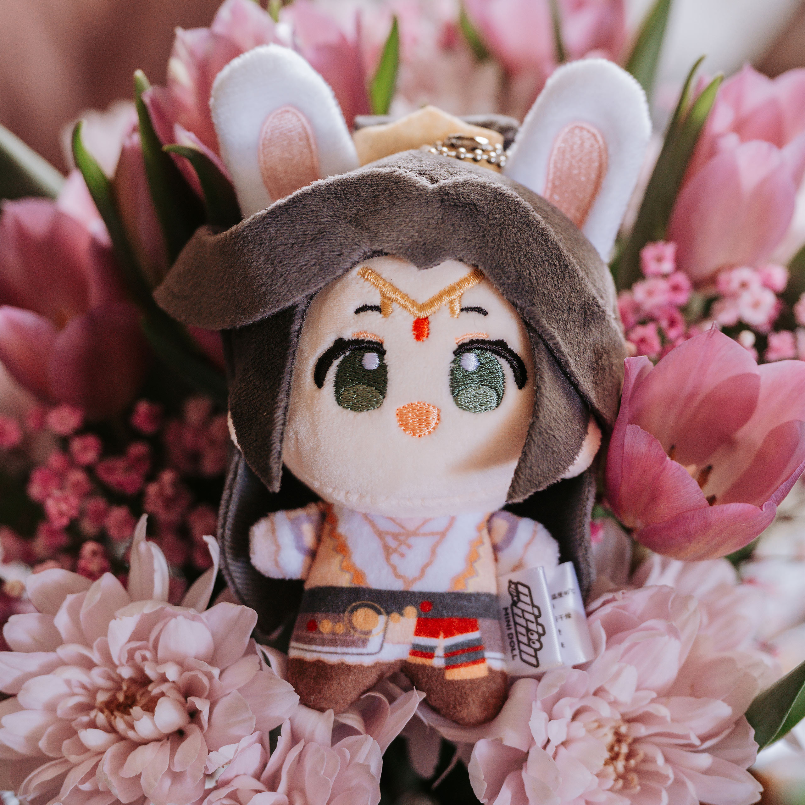 Heaven Official's Blessing – Xie Lian Tibetan Robe Version Pluchen Sleutelhanger Ming Yue Lou Lan Series