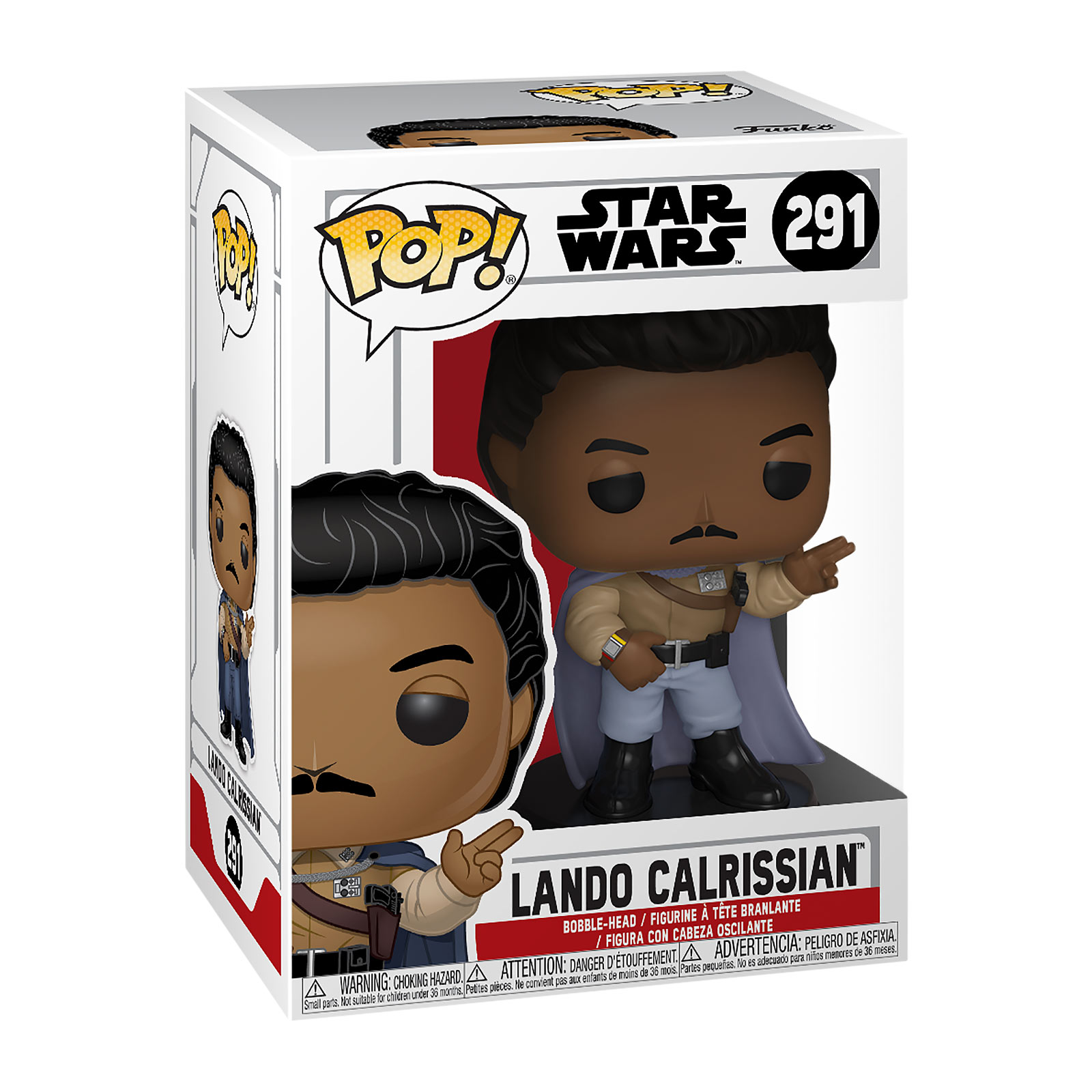 Star Wars - General Lando Calrissian Funko Pop Wackelkopf-Figur