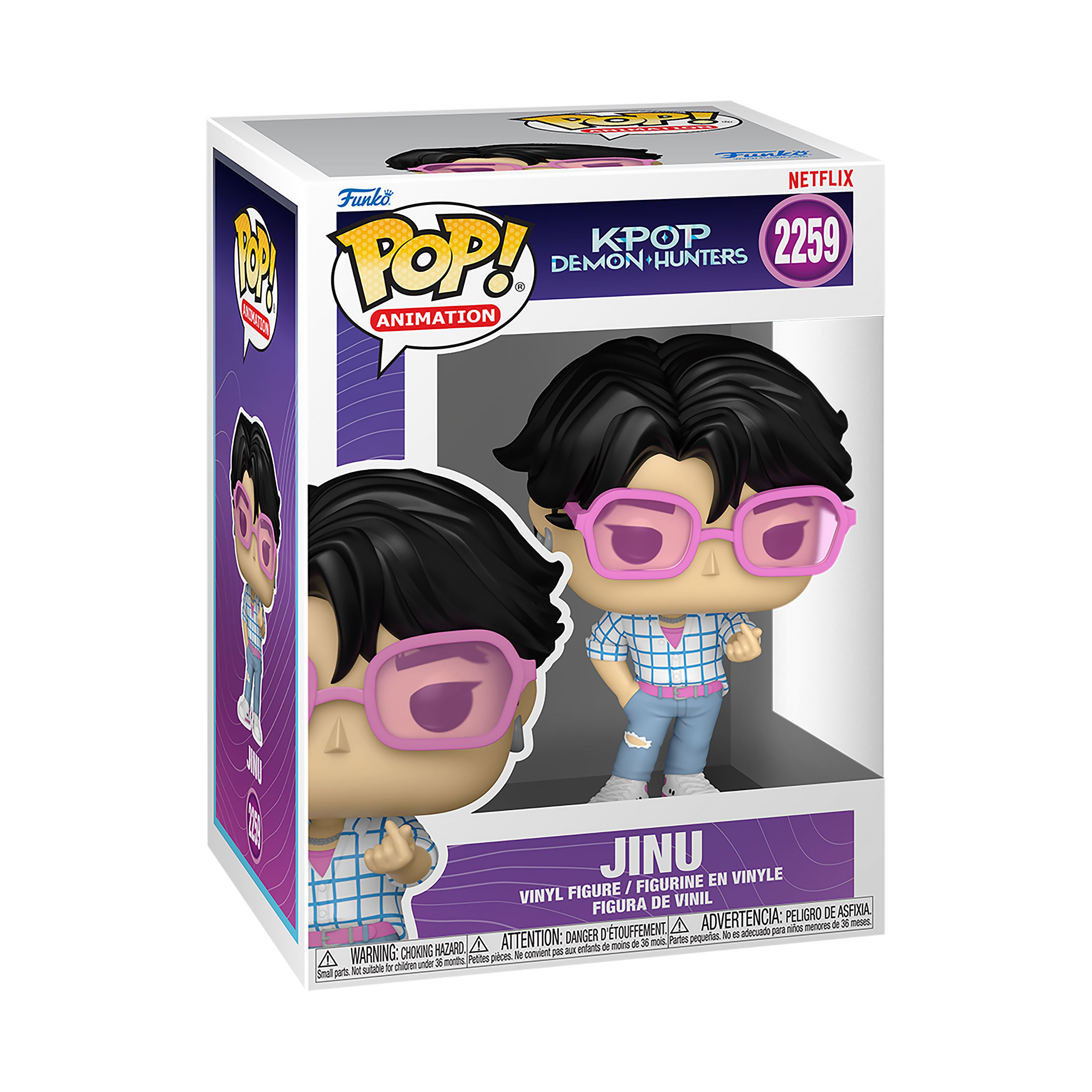 KPop Demon Hunters - Jinu Figura Funko Pop!