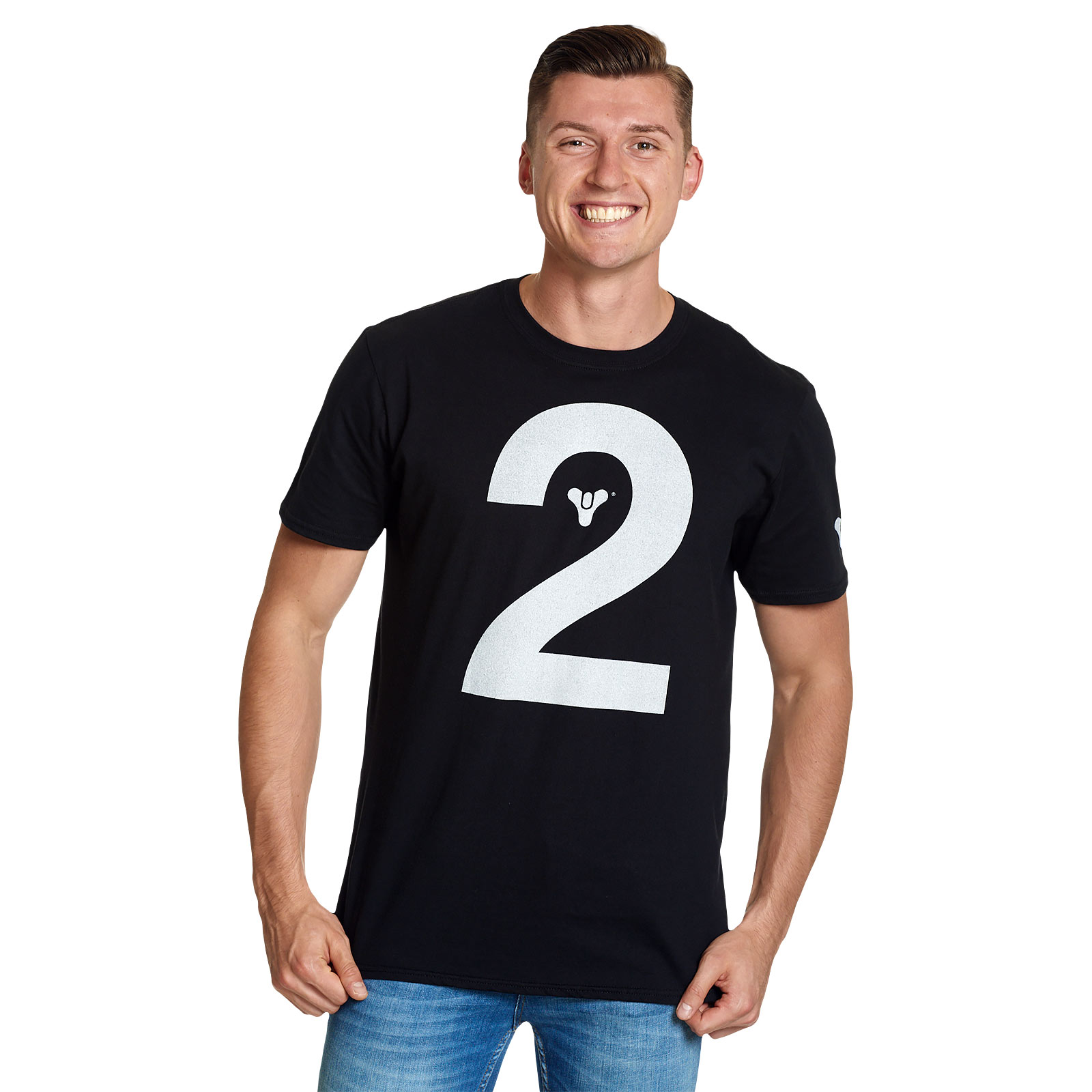 Destiny - Logo T-Shirt Zwart