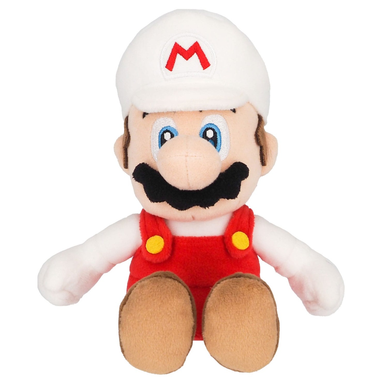 Super Mario knuffelfiguur Mario Fire 24 cm